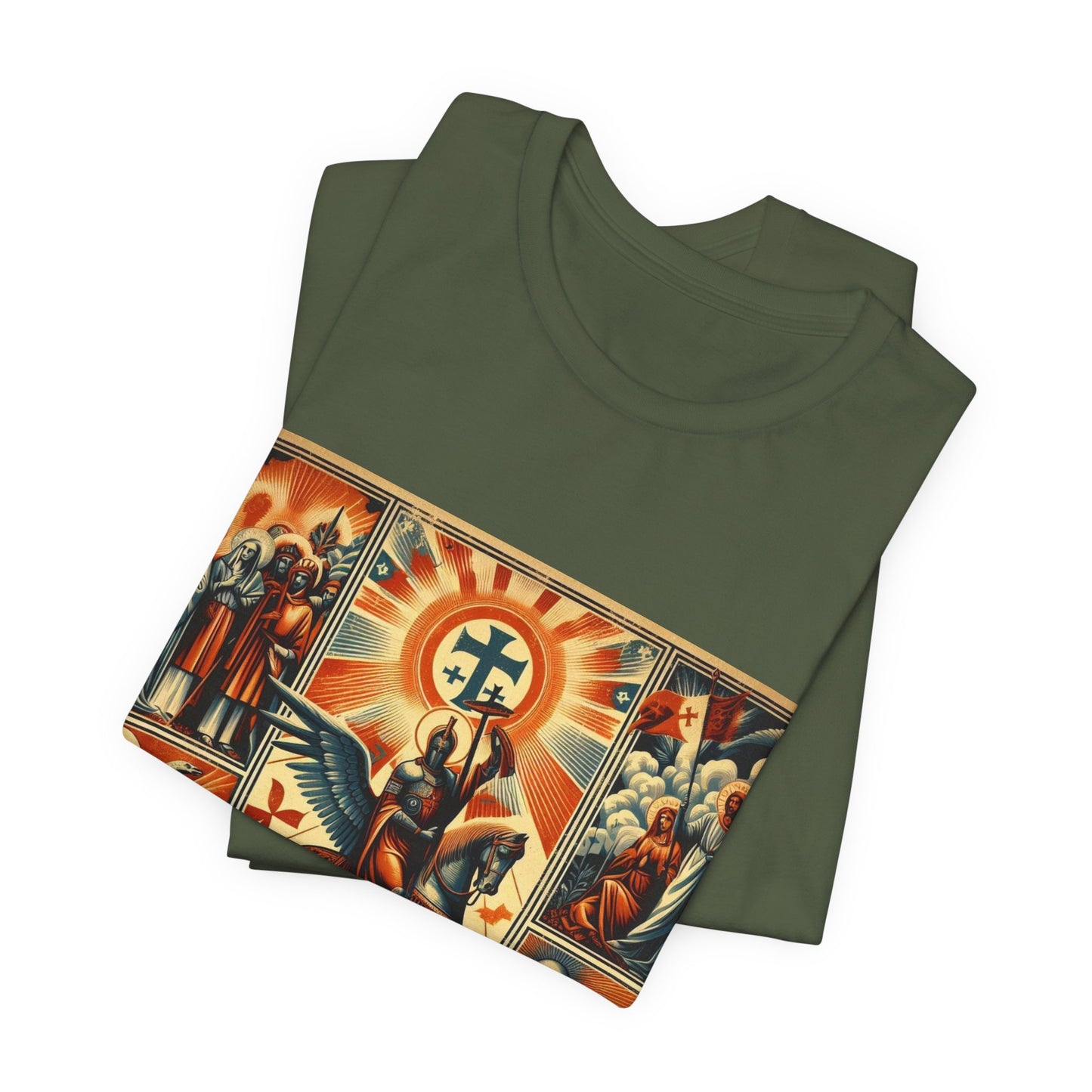 Mississippi Vintage Christian Crusader - Unisex Jersey Tee - USA - 100% Charity Benefit - The God Vote Collection by Chris Rabalais