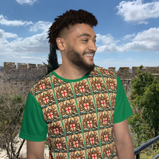 Northern Mariana Vintage Christian Crusader - Premium Sports Jersey - USA - 100% Charity Benefit - The God Vote Collection by Chris Rabalais