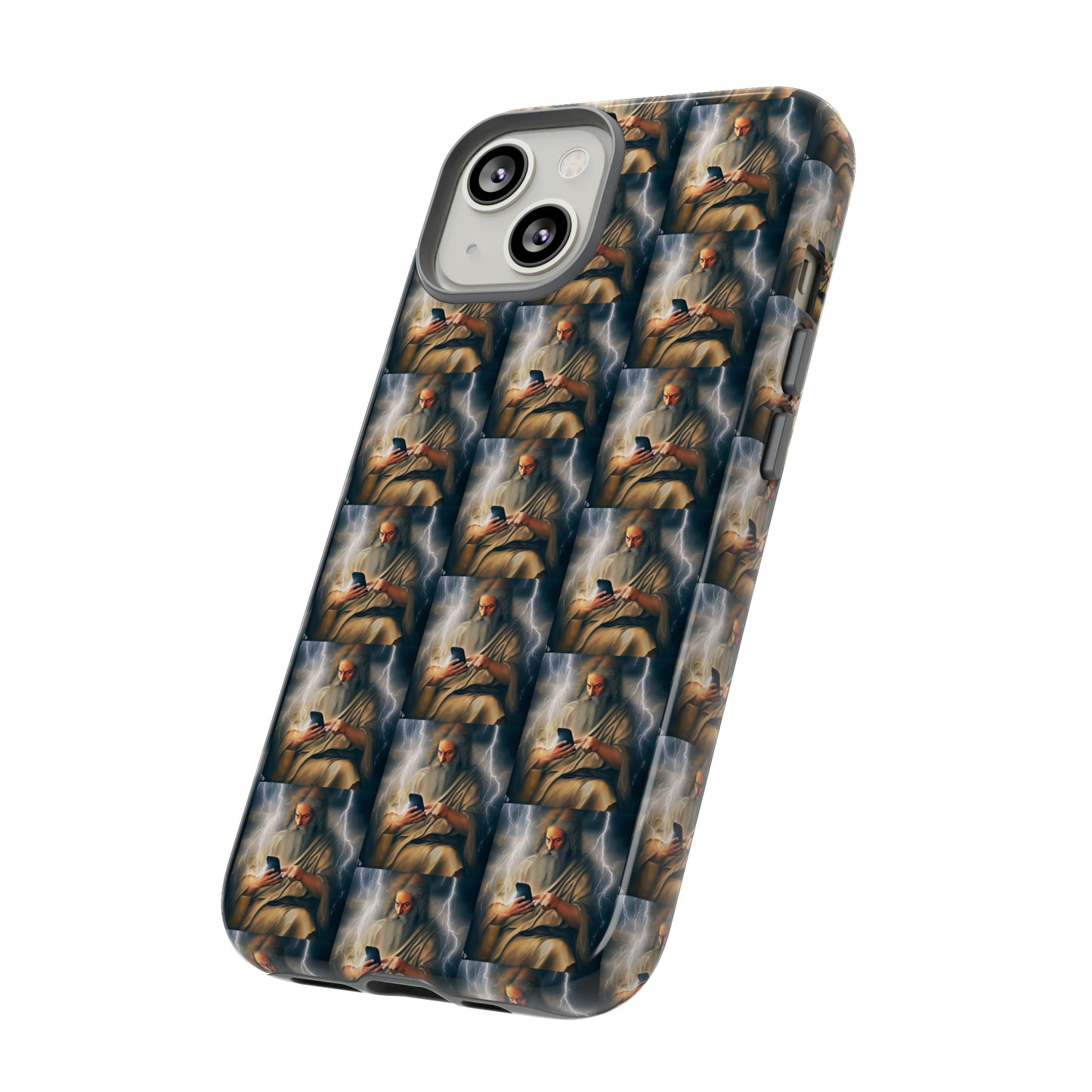 AImagination Collection iPhone Tough Cases - "The Watchman" - The God Ball Originals by Chris Rabalais (2024)