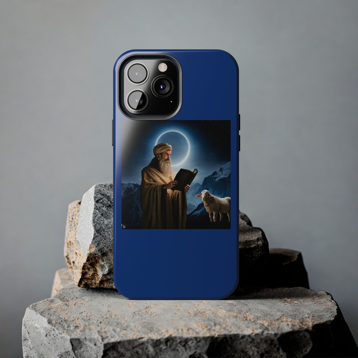 AImagination Collection iPhone Tough Case - "Feed My Sheep" - The God Ball Originals by Chris Rabalais (2024)