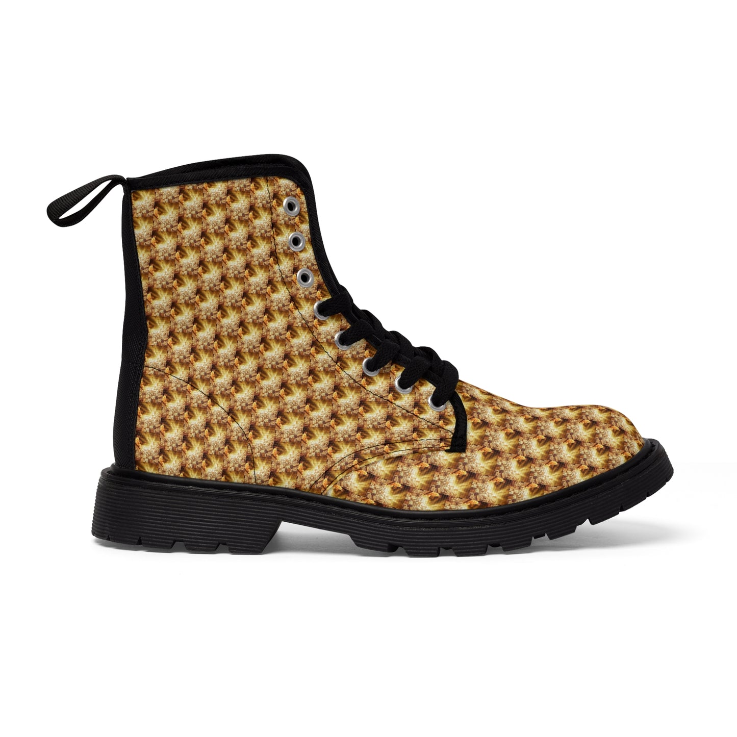 AImagination Collection Women's "Doc" Boots - "The Golden Kingdom" - The God Ball Originals by Chris Rabalais (2024)