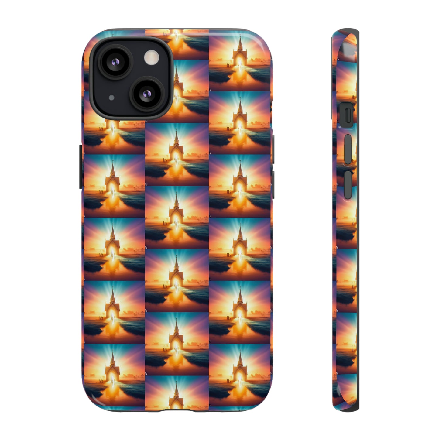 AImagination Collection iPhone Tough Case - "Come to the Light" - The God Ball Originals by Chris Rabalais (2024)
