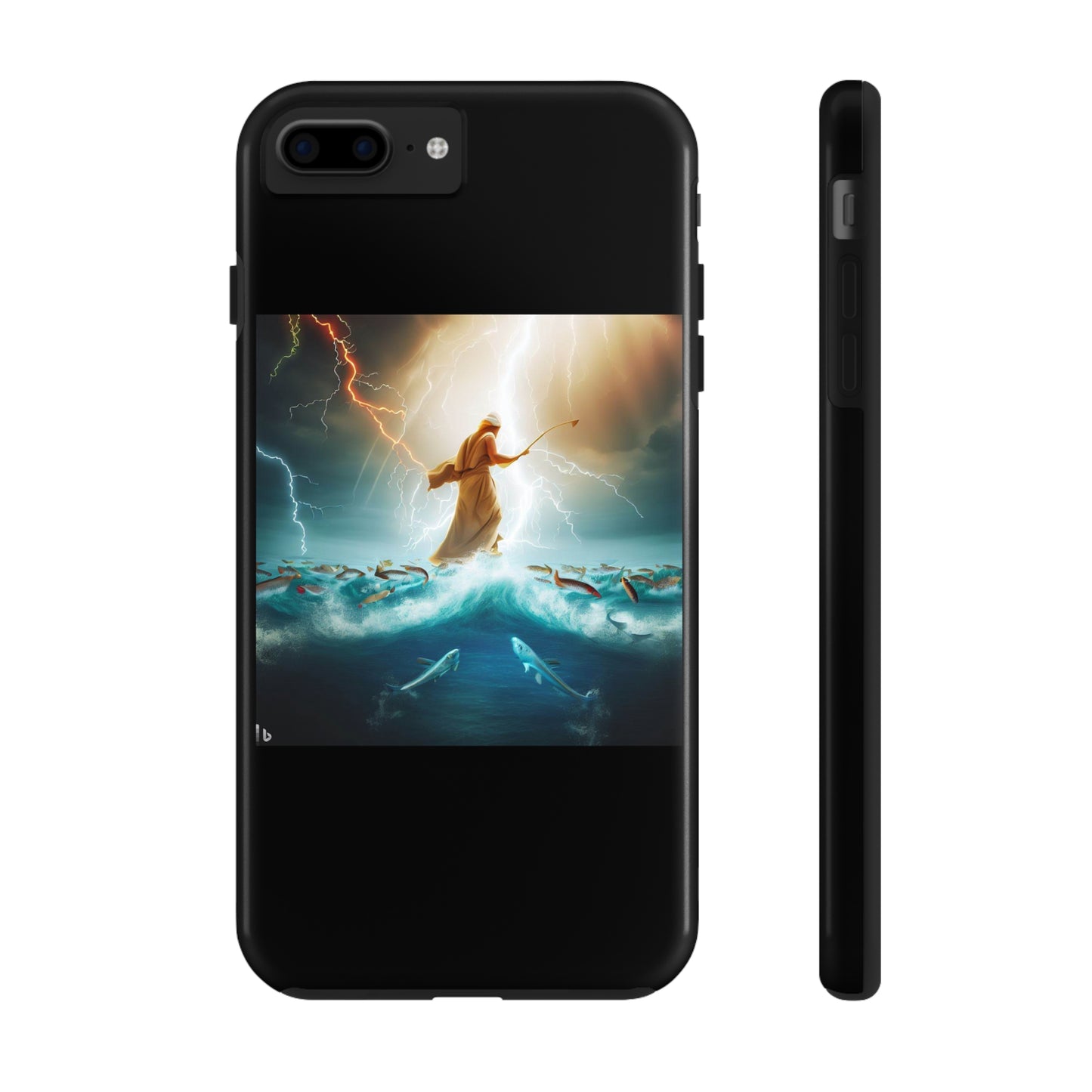 AImagination Collection iPhone Tough Case - "Fishing" - The God Ball Originals by Chris Rabalais (2024)