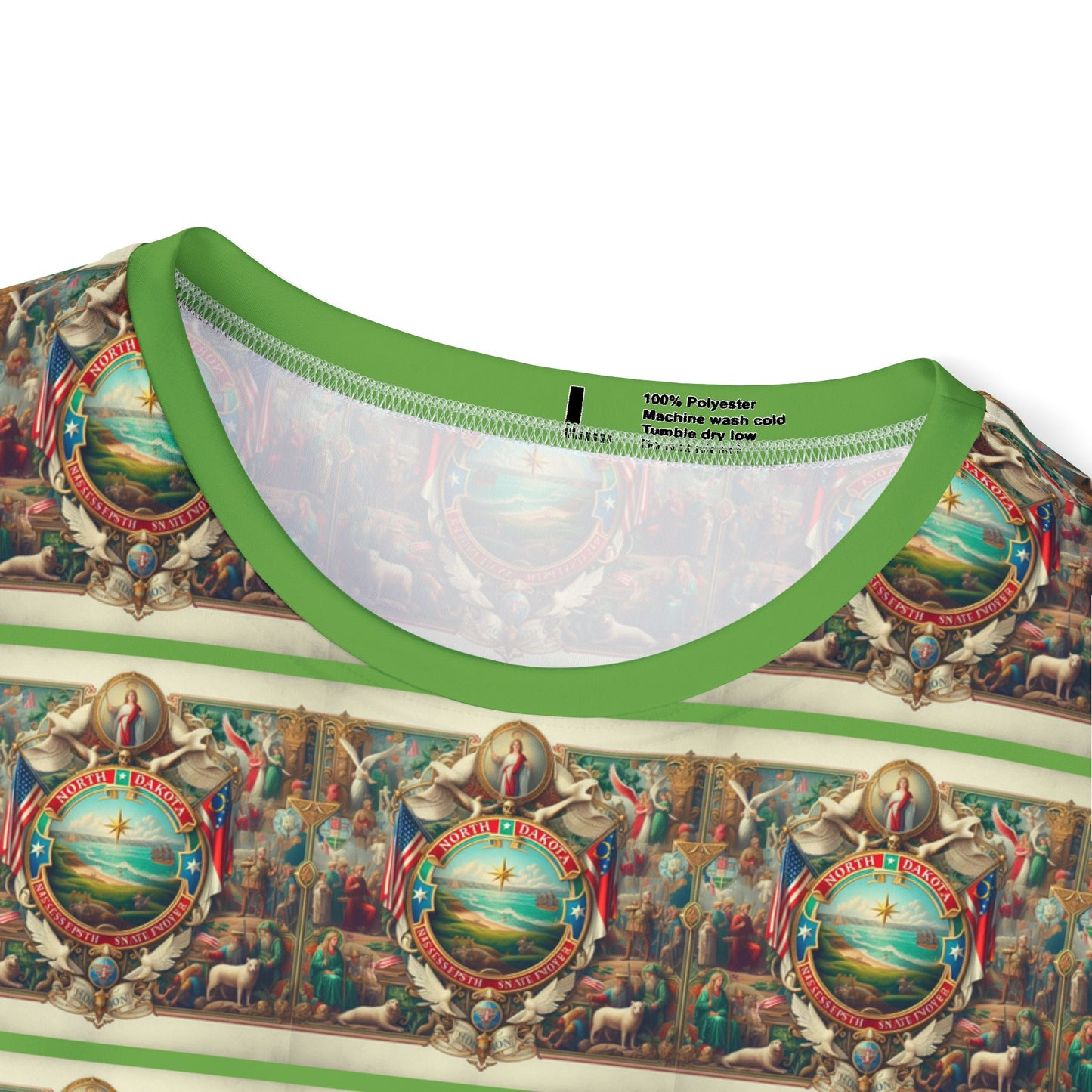 North Dakota Vintage Christian Crusader - Premium Sports Jersey - USA - 100% Charity Benefit - The God Vote Collection by Chris Rabalais