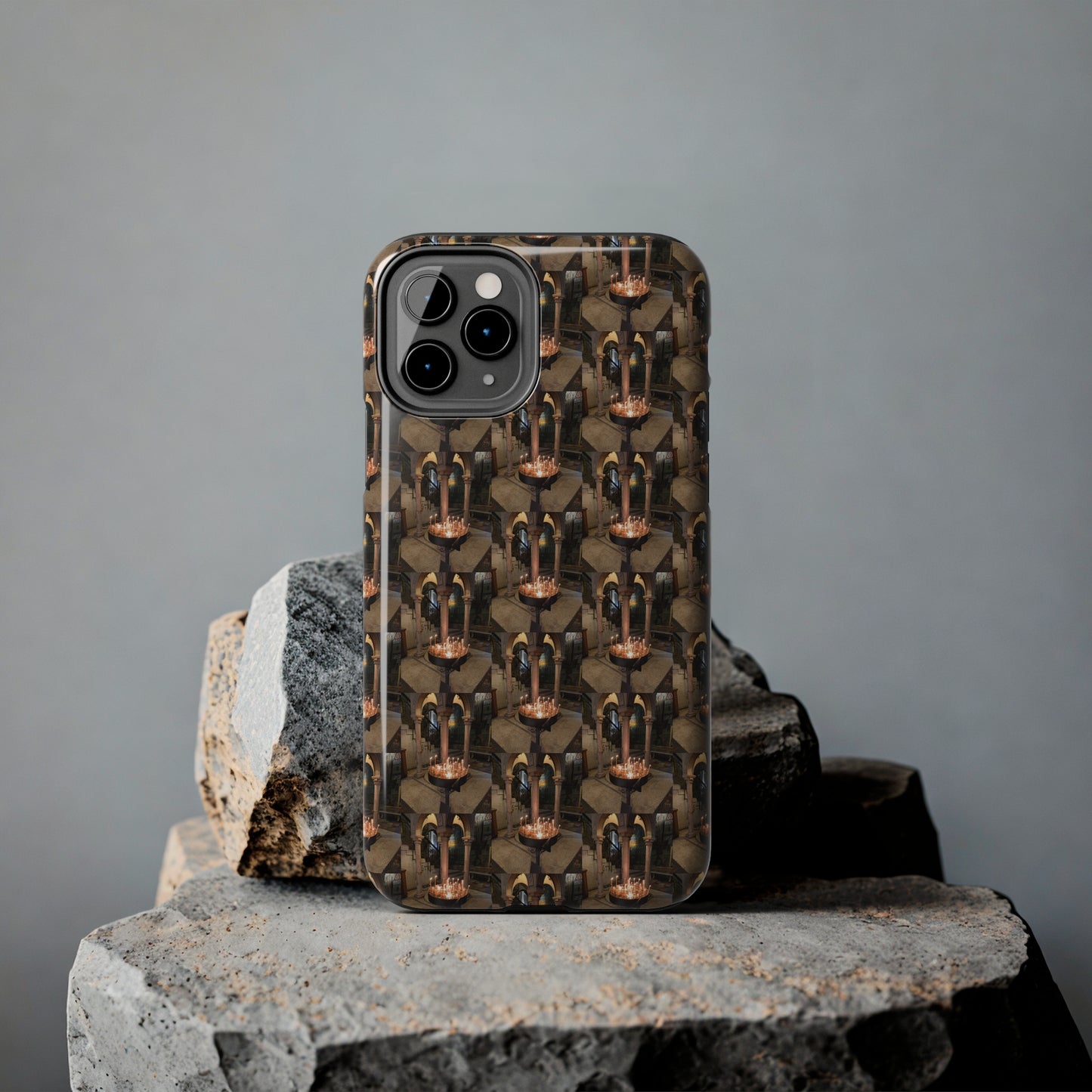 Holy Land Origins Apple iPhone Tough Case - Church of the Holy Sepulchre at Jerusalem - The God Ball Originals by Chris Rabalais (2024)