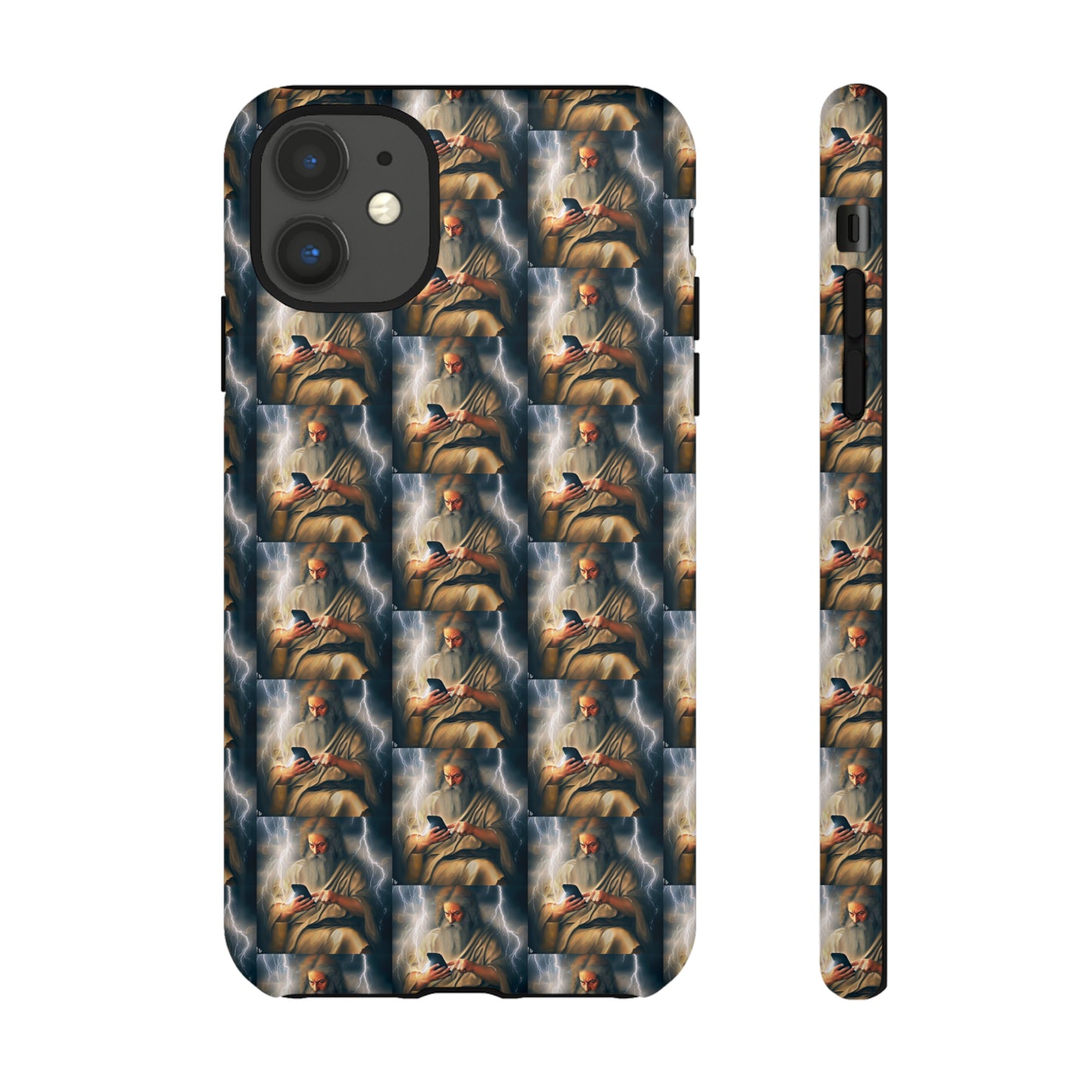 AImagination Collection iPhone Tough Cases - "The Watchman" - The God Ball Originals by Chris Rabalais (2024)