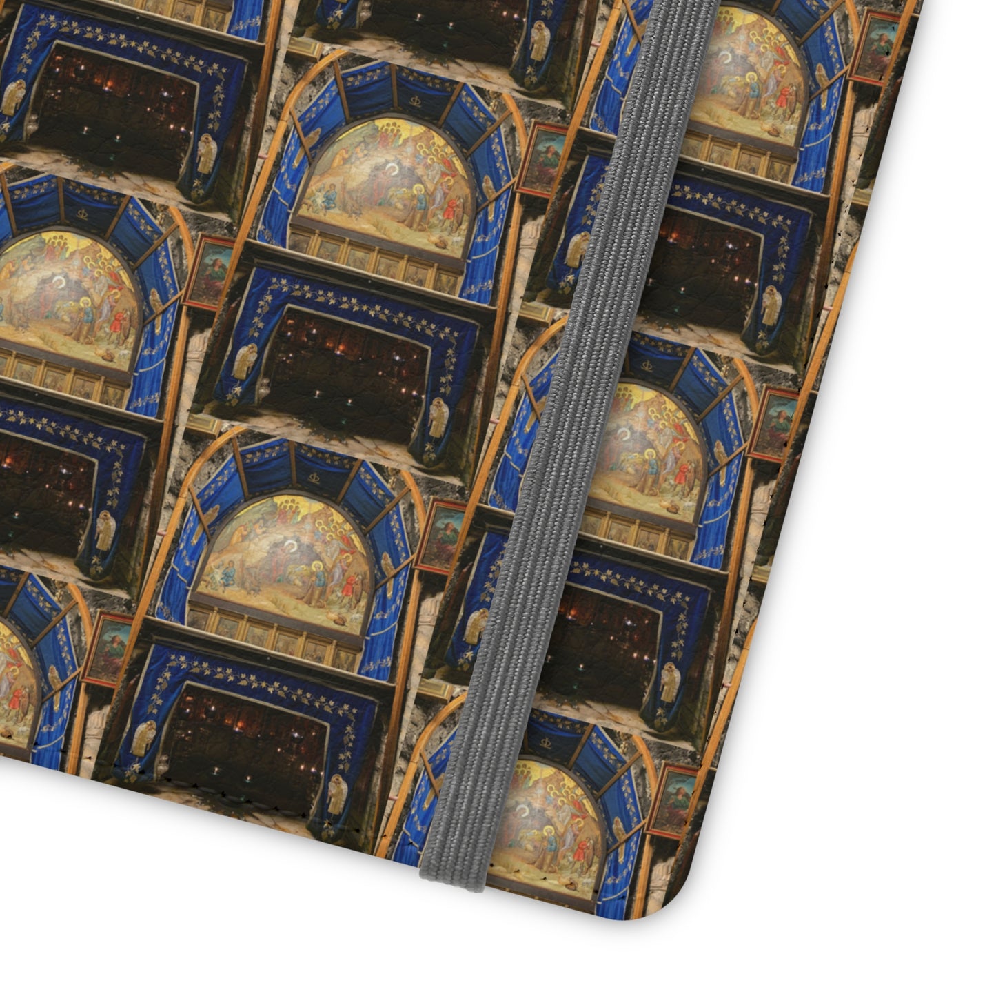 Holy Land Origins Apple iPhone Flip Cases - Church of the Nativity at Bethlehem - The God Ball Originals by Chris Rabalais (2024)