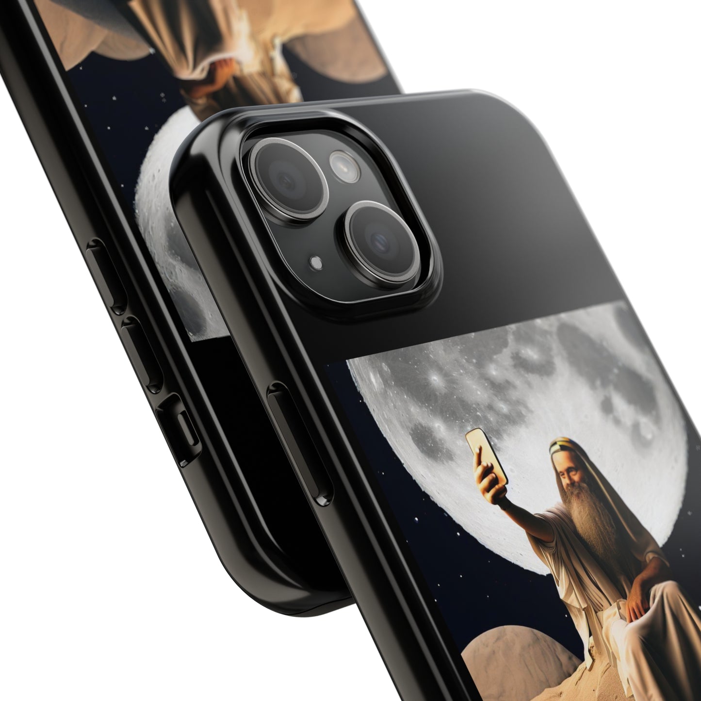 AImagination Collection iPhone Tough Case - "The Old and The New" - The God Ball Originals by Chris Rabalais (2024)
