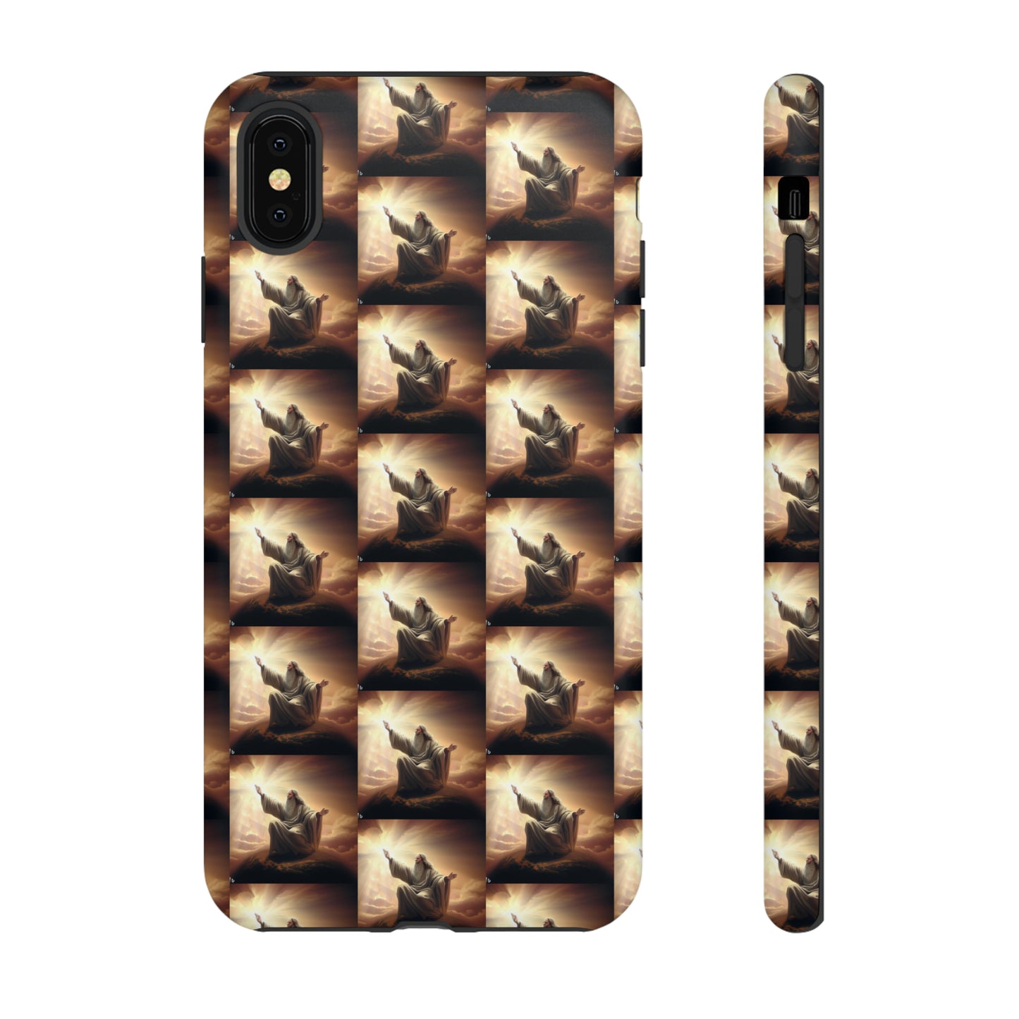 AImagination Collection iPhone Tough Case - "Let There Be Light" - The God Ball Originals by Chris Rabalais (2024)