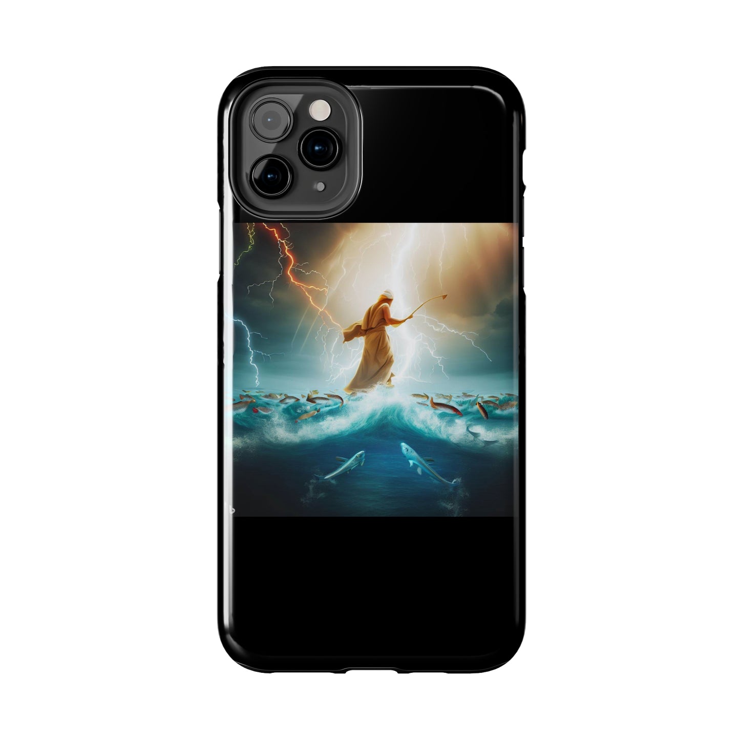 AImagination Collection iPhone Tough Case - "Fishing" - The God Ball Originals by Chris Rabalais (2024)
