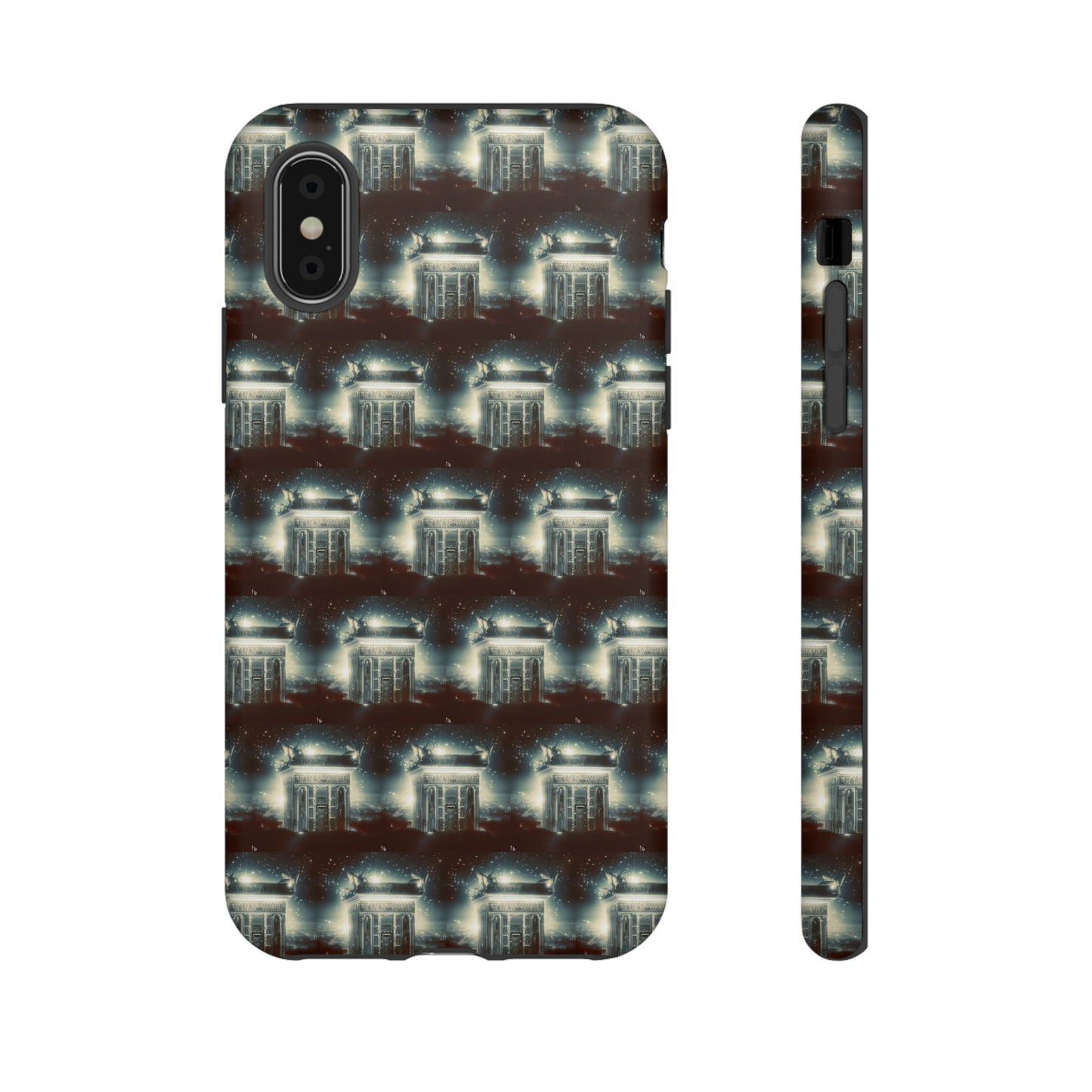 AImagination Collection iPhone Tough Cases - "The Temple" - The God Ball Originals by Chris Rabalais (2024)