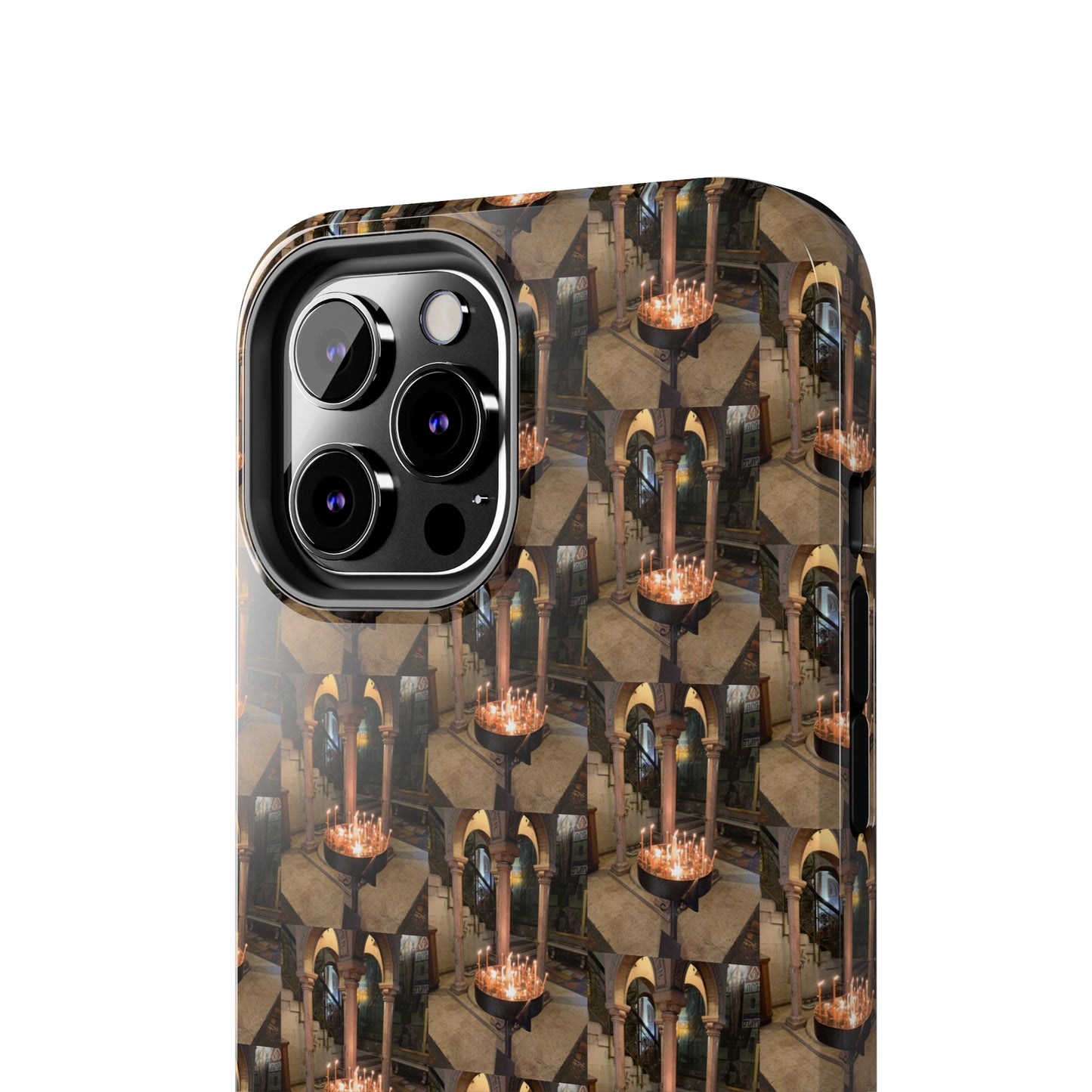 Holy Land Origins Apple iPhone Tough Case - Church of the Holy Sepulchre at Jerusalem - The God Ball Originals by Chris Rabalais (2024)