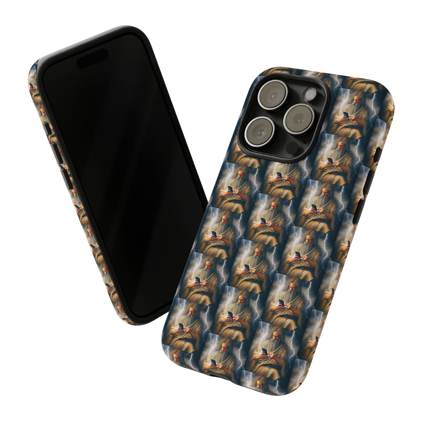 AImagination Collection iPhone Tough Cases - "The Watchman" - The God Ball Originals by Chris Rabalais (2024)