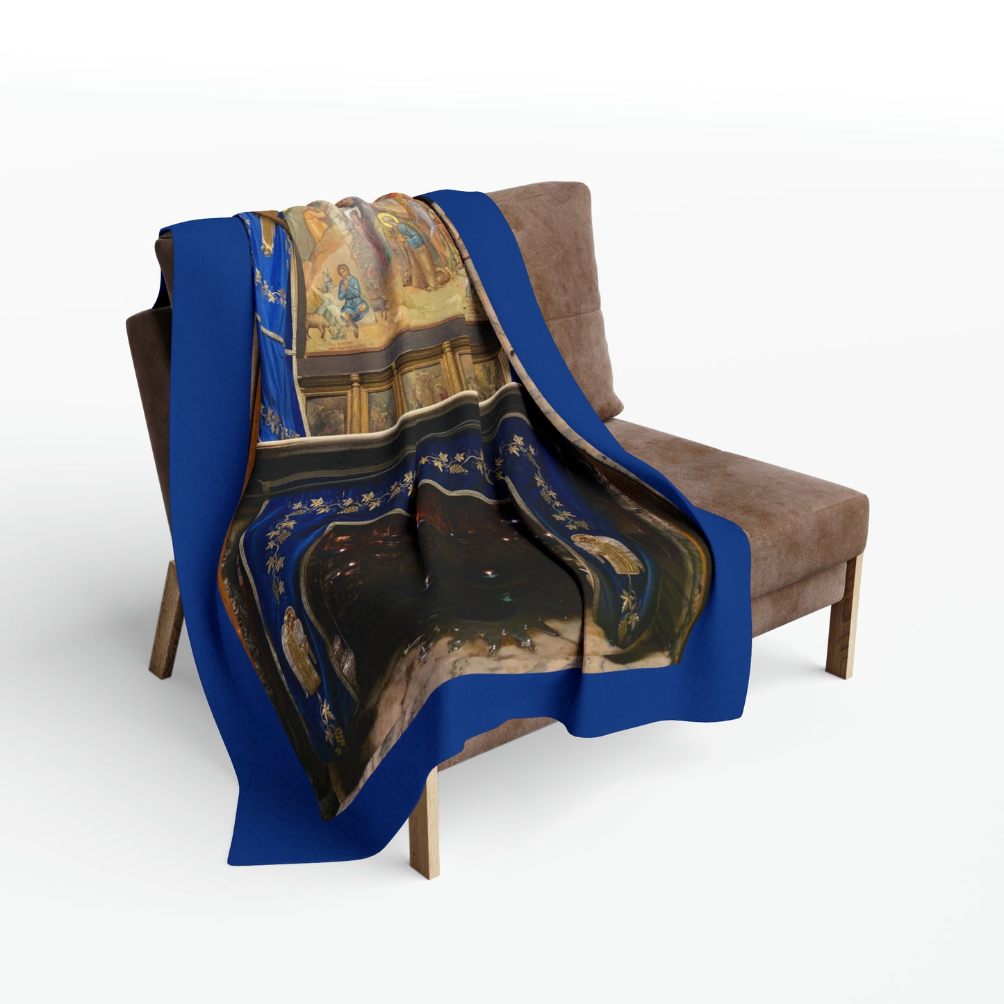 Holy Land Origins Arctic Fleece Blanket - Church of the Nativity at Bethlehem - The God Ball Originals by Chris Rabalais (2024)