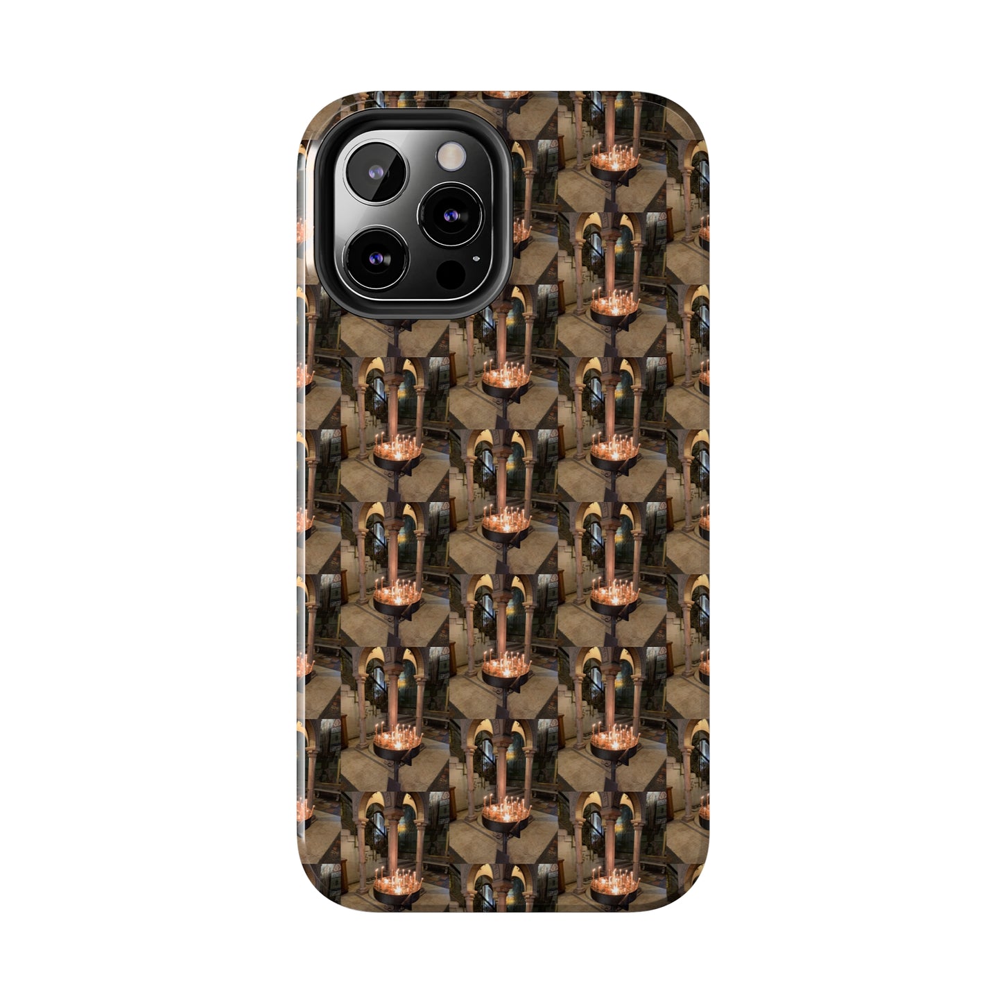 Holy Land Origins Apple iPhone Tough Case - Church of the Holy Sepulchre at Jerusalem - The God Ball Originals by Chris Rabalais (2024)