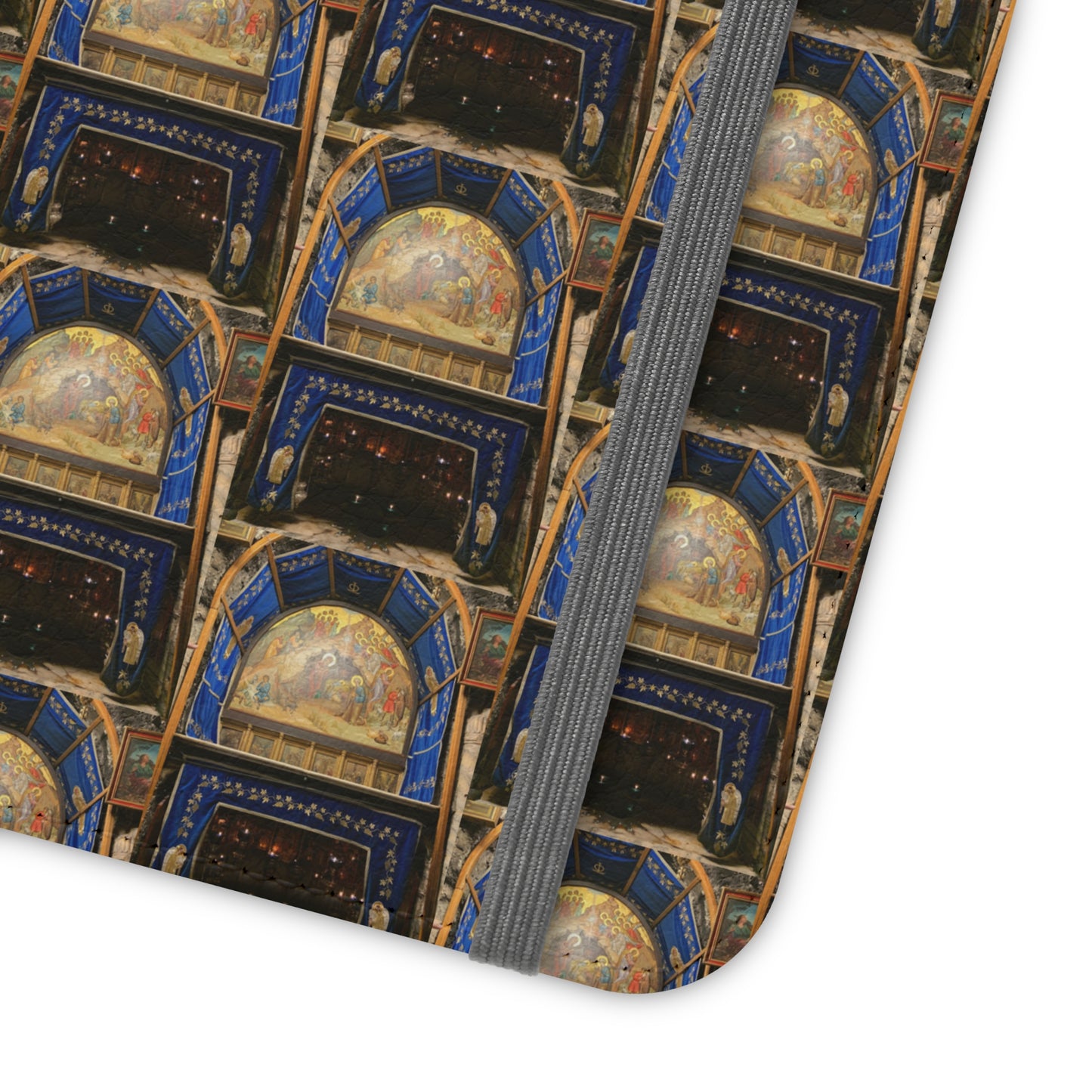 Holy Land Origins Apple iPhone Flip Cases - Church of the Nativity at Bethlehem - The God Ball Originals by Chris Rabalais (2024)