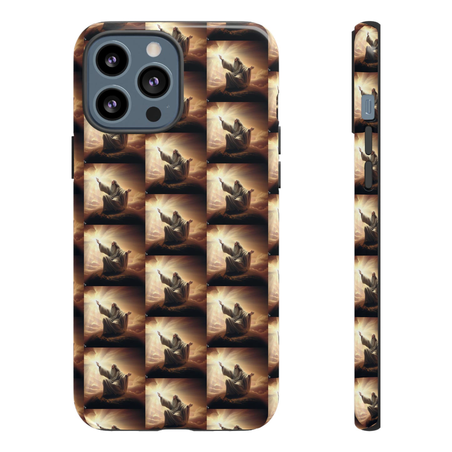 AImagination Collection iPhone Tough Case - "Let There Be Light" - The God Ball Originals by Chris Rabalais (2024)