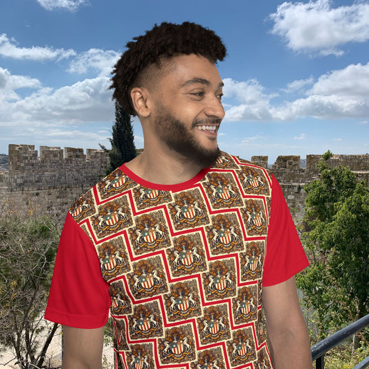Puerto Rico Vintage Christian Crusader - Premium Sports Jersey - USA - 100% Charity Benefit - The God Vote Collection by Chris Rabalais
