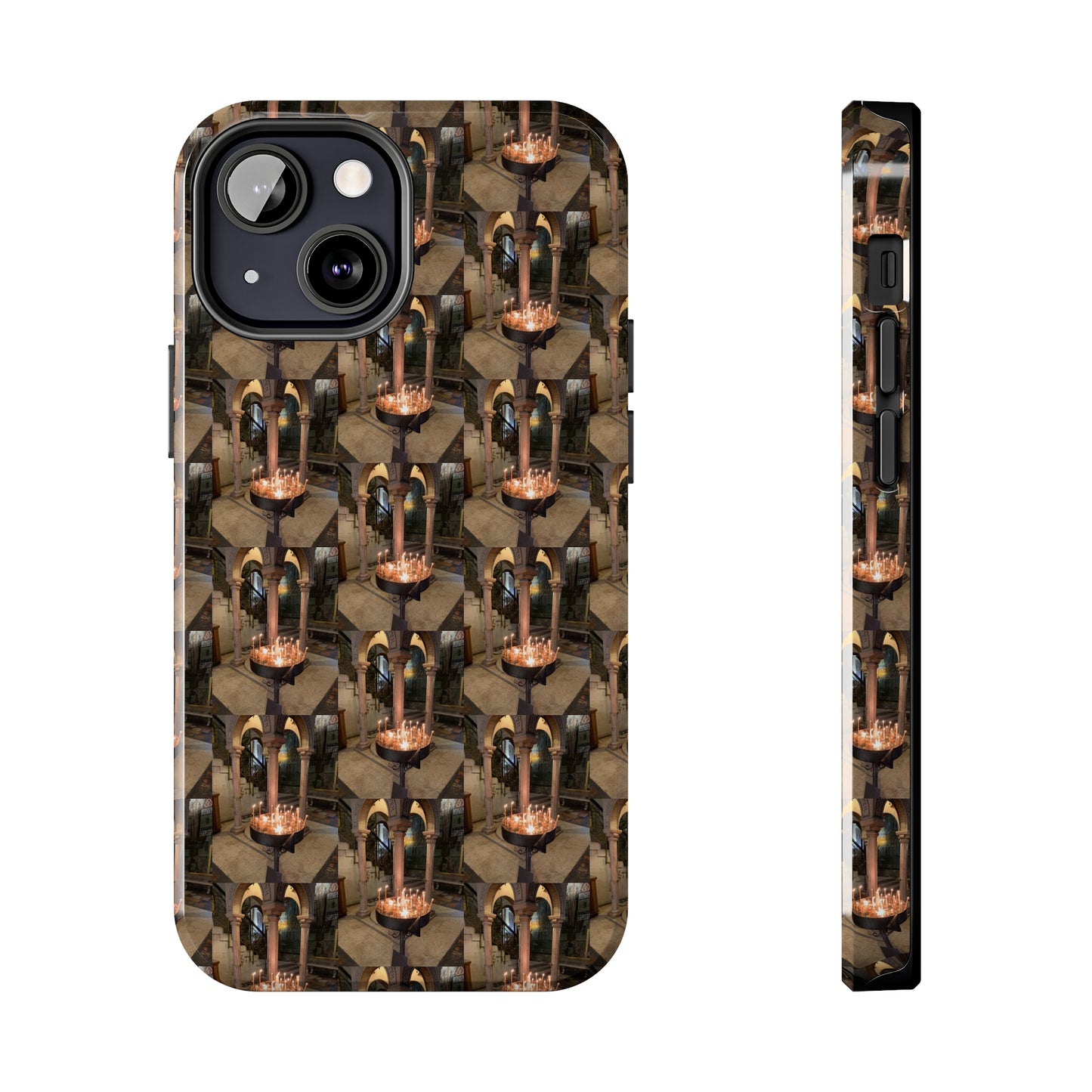 Holy Land Origins Apple iPhone Tough Case - Church of the Holy Sepulchre at Jerusalem - The God Ball Originals by Chris Rabalais (2024)