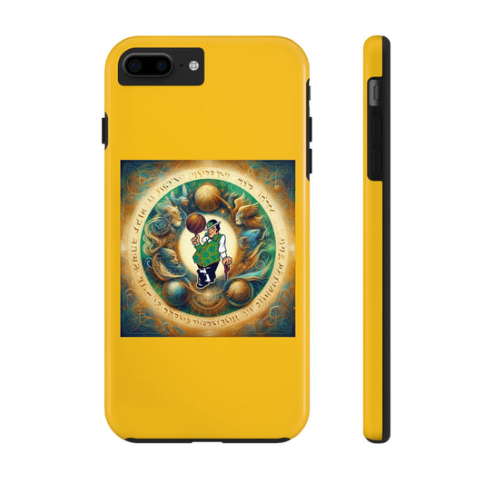 AImagination Athletics Collection - Tough iPhone Case (B) - "Boston Celtics Forever" - The God Ball Originals by Chris Rabalais (2024)