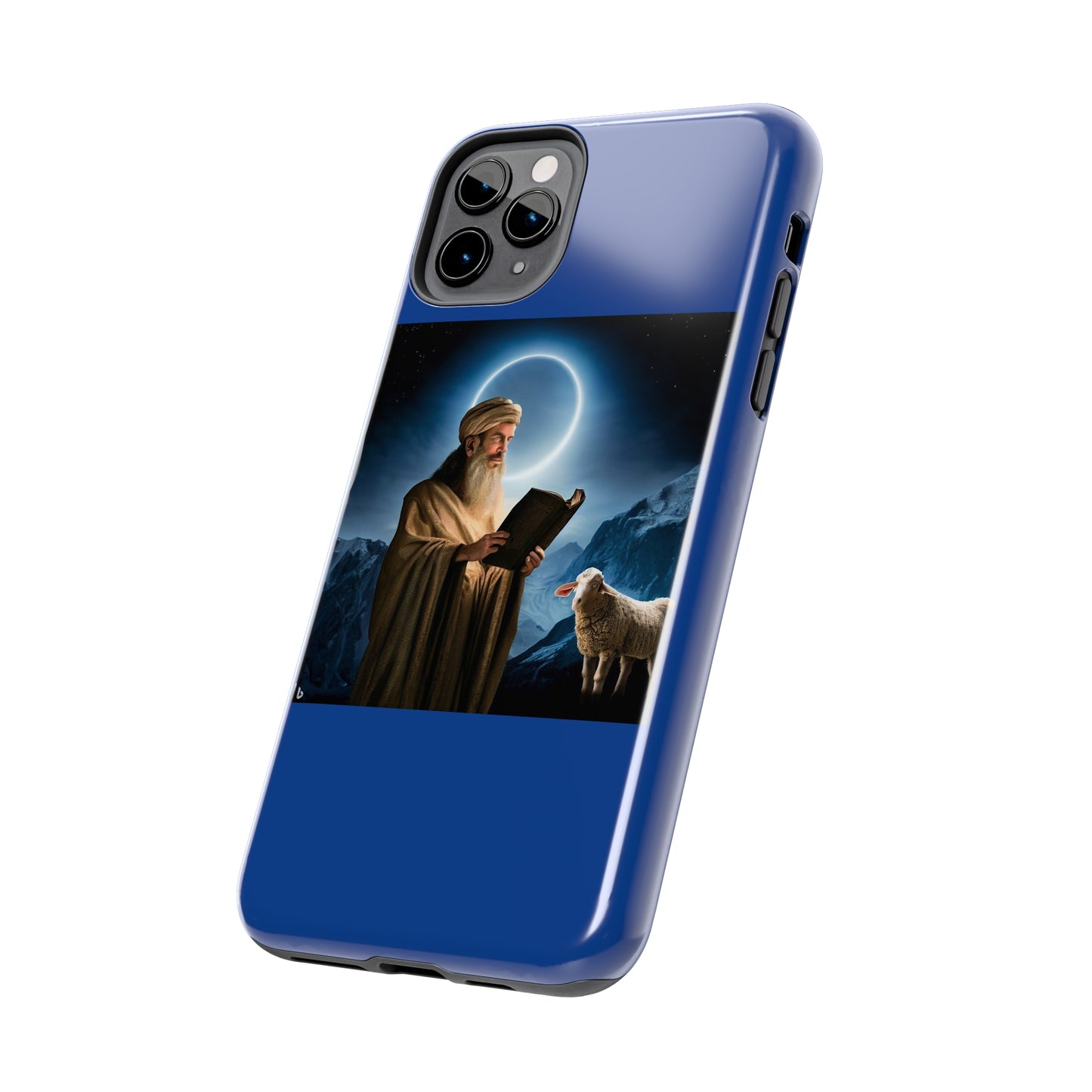 AImagination Collection iPhone Tough Case - "Feed My Sheep" - The God Ball Originals by Chris Rabalais (2024)
