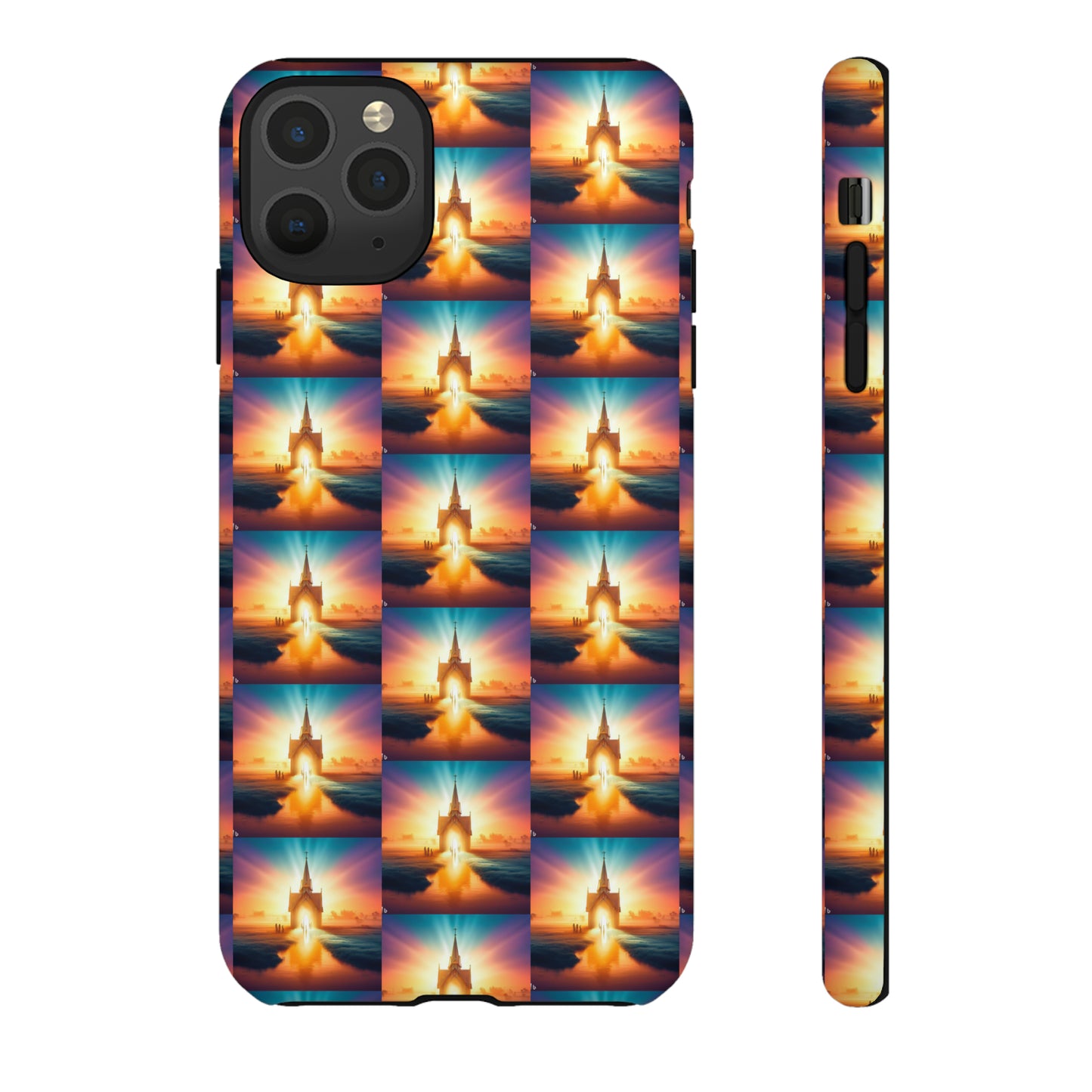AImagination Collection iPhone Tough Case - "Come to the Light" - The God Ball Originals by Chris Rabalais (2024)