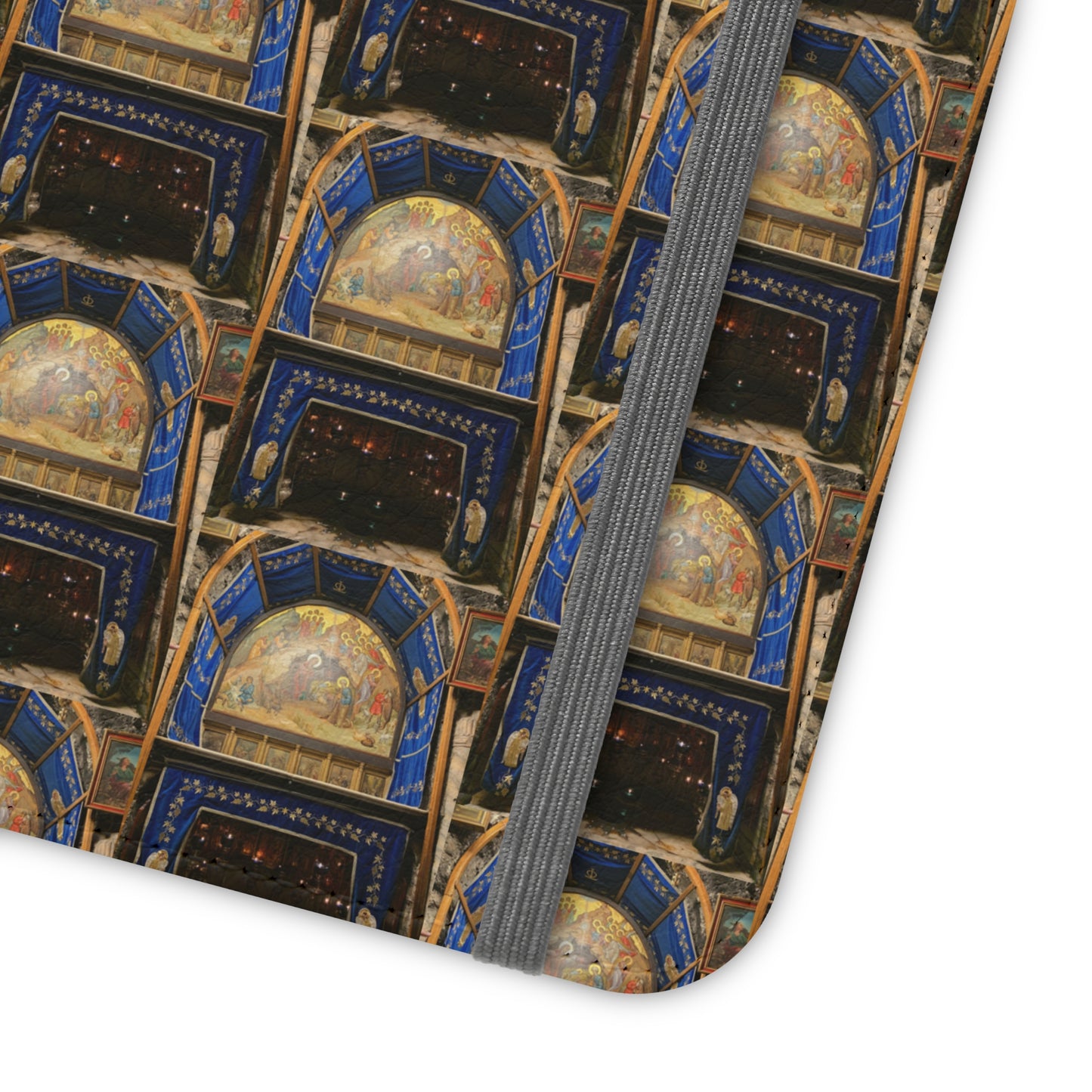 Holy Land Origins Apple iPhone Flip Cases - Church of the Nativity at Bethlehem - The God Ball Originals by Chris Rabalais (2024)