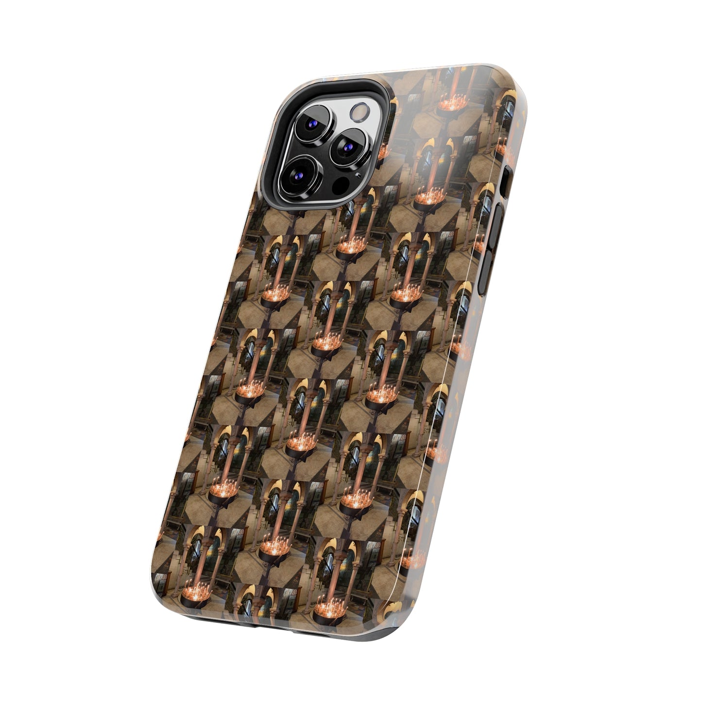 Holy Land Origins Apple iPhone Tough Case - Church of the Holy Sepulchre at Jerusalem - The God Ball Originals by Chris Rabalais (2024)