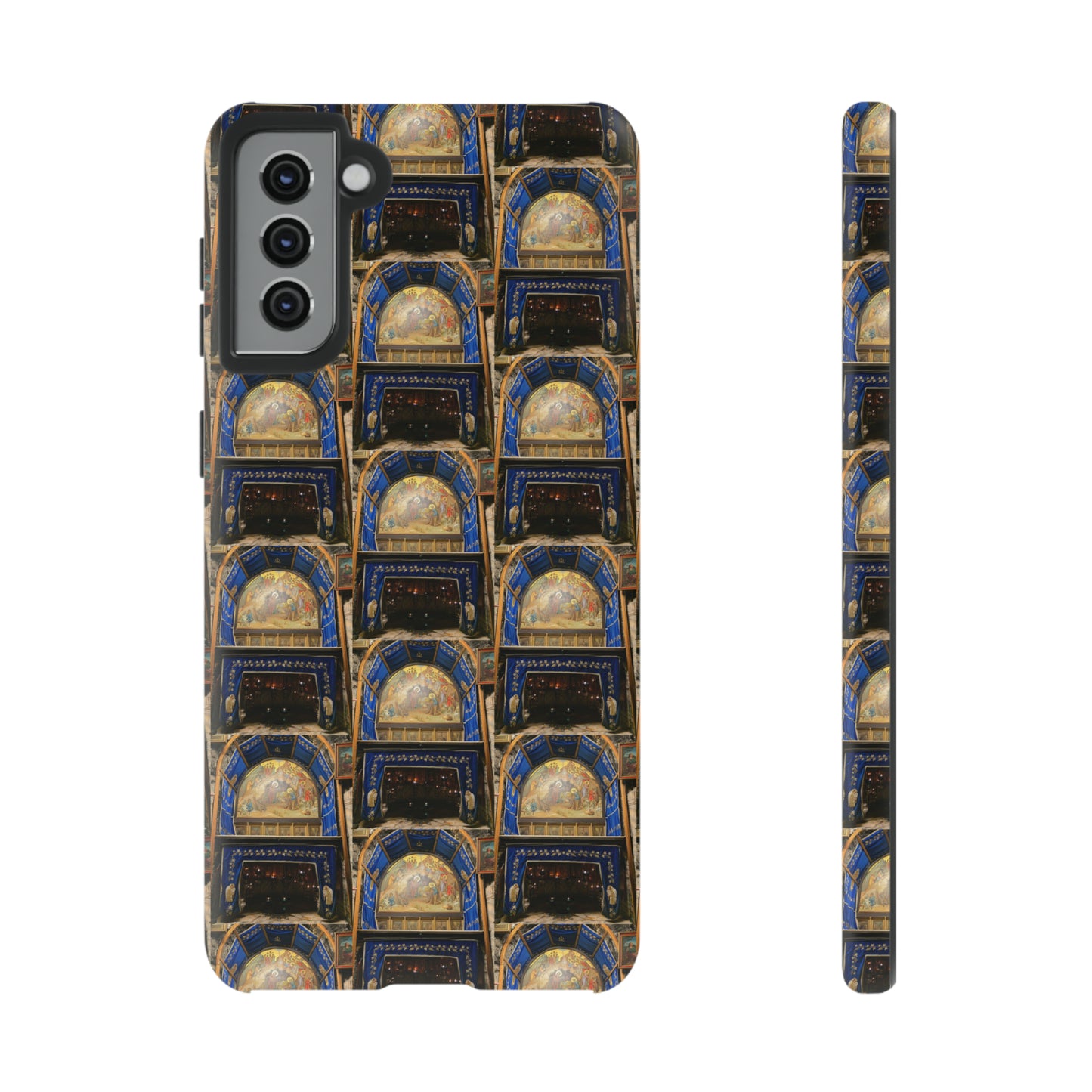 Holy Land Origins Tough Apple and Samsung Cases - Church Of The Nativity at Bethlehem - The God Ball Originals by Chris Rabalais (2024)