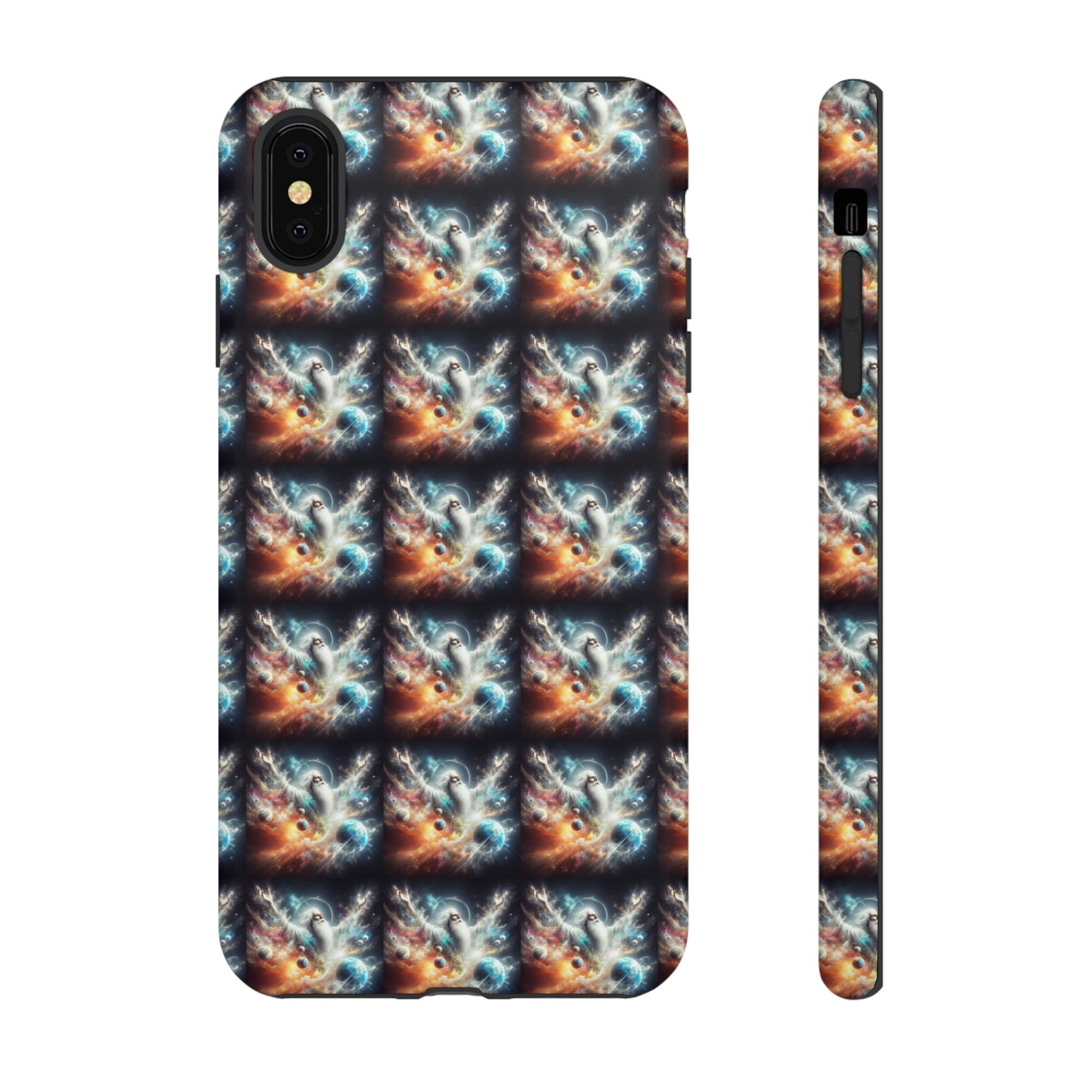 AImagination Collection Tough iPhone Cases - "The Big Bang" - The God Ball Originals by Chris Rabalais (2024)