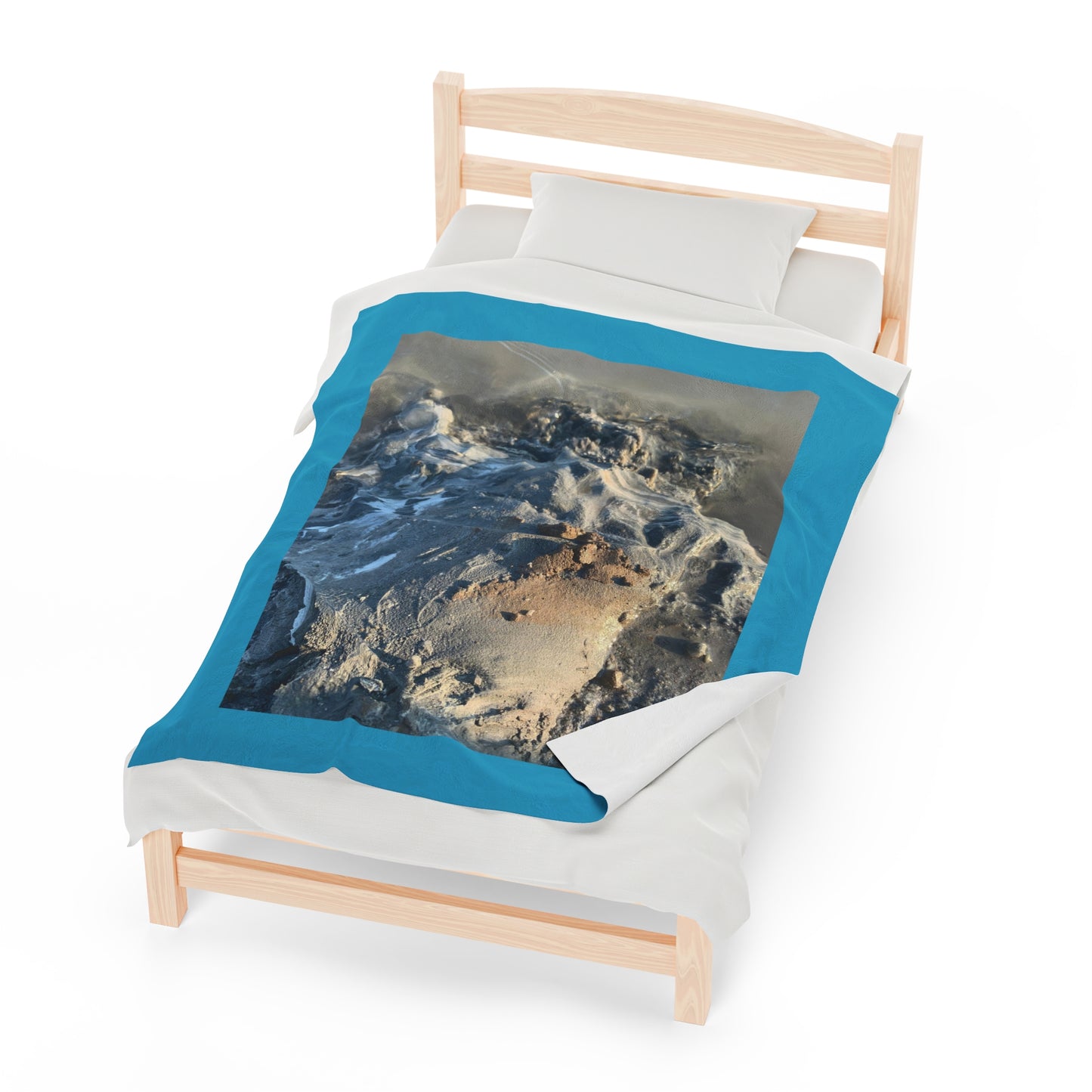 Holy Land Origins Velveteen Plush Blanket - The Dead Sea (Israel) - The God Ball Originals by Chris Rabalais (2024)