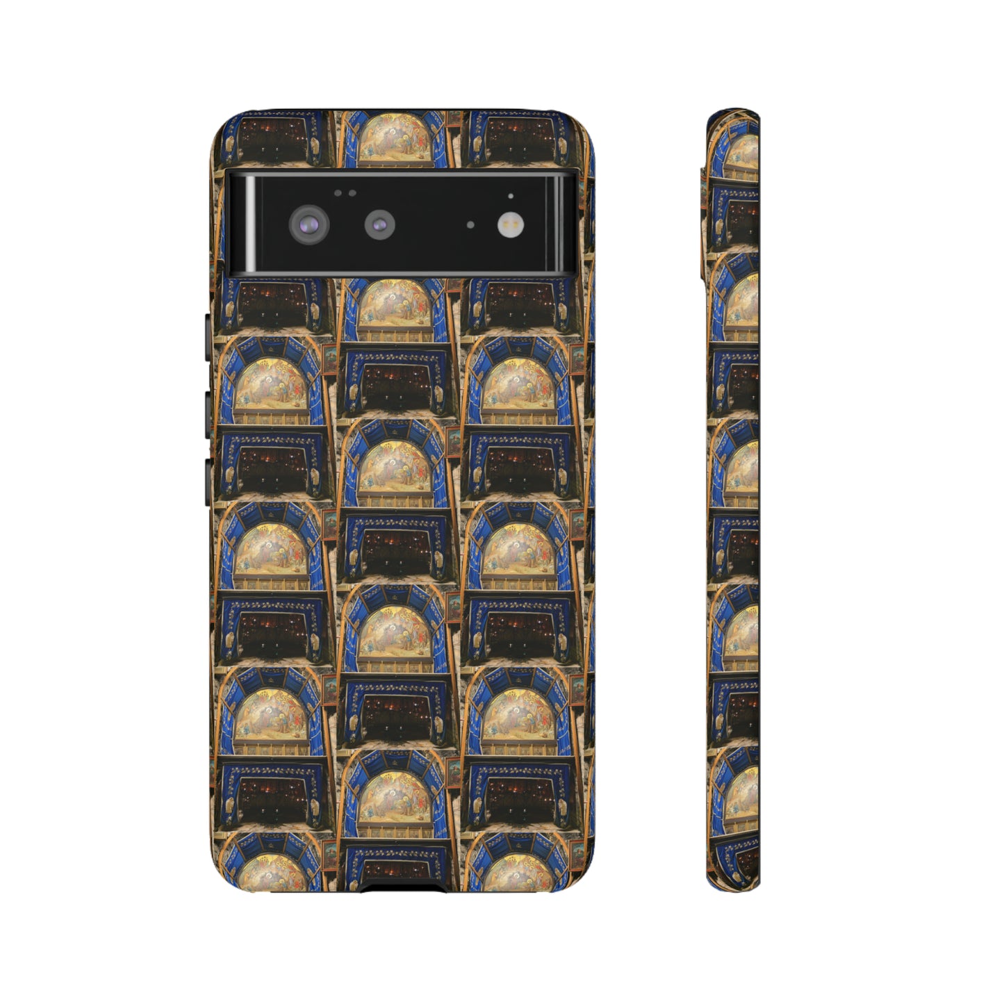 Holy Land Origins Tough Apple and Samsung Cases - Church Of The Nativity at Bethlehem - The God Ball Originals by Chris Rabalais (2024)
