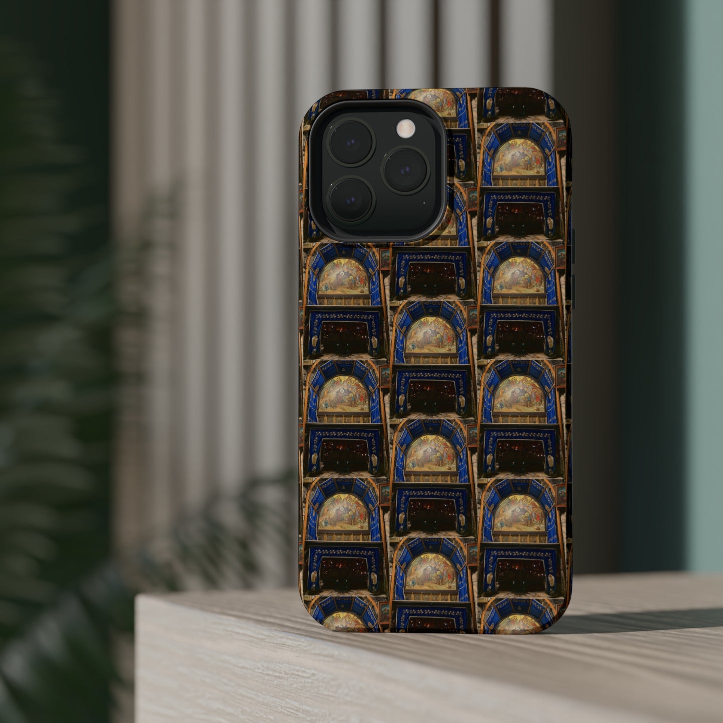 Holy Land Origins Apple iPhone MagSafe Tough Cases - Church of the Nativity at Bethlehem - The God Ball Originals by Chris Rabalais (2024)