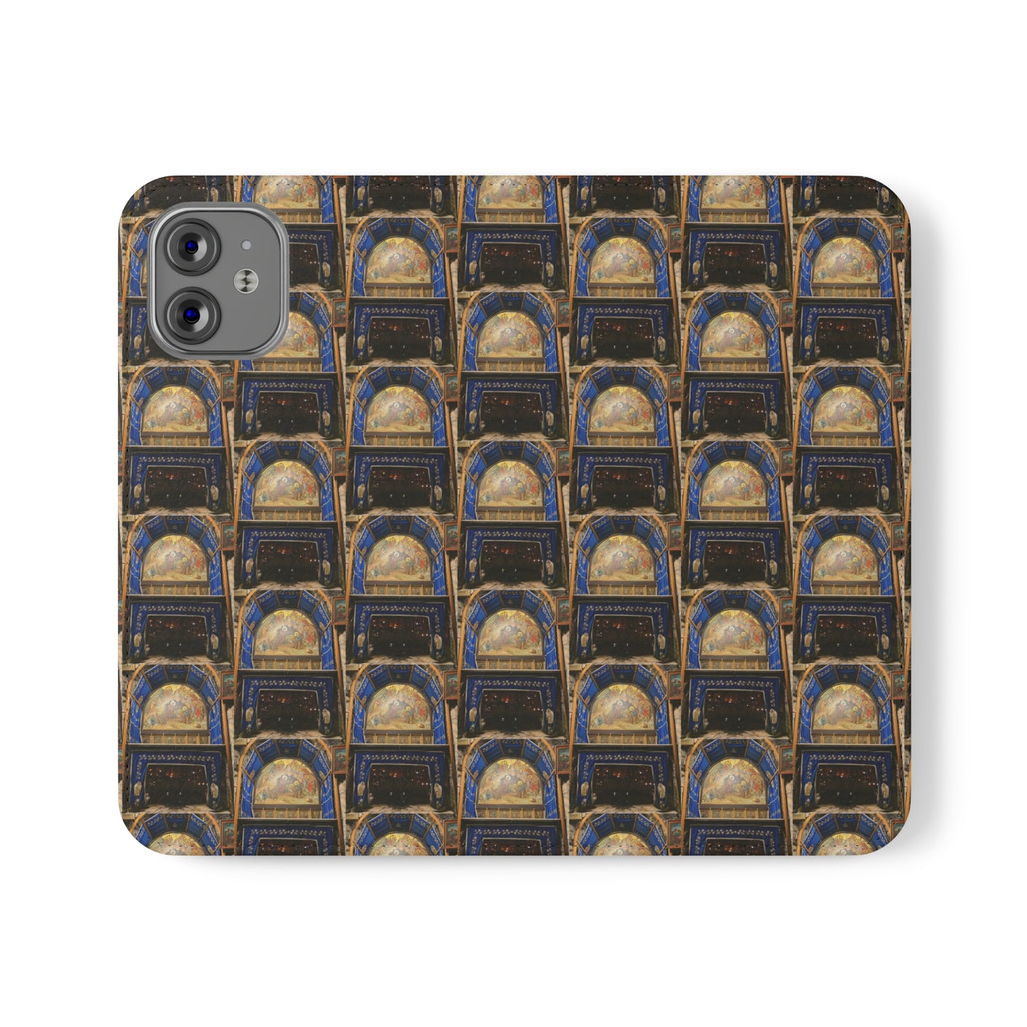 Holy Land Origins Apple iPhone Flip Cases - Church of the Nativity at Bethlehem - The God Ball Originals by Chris Rabalais (2024)