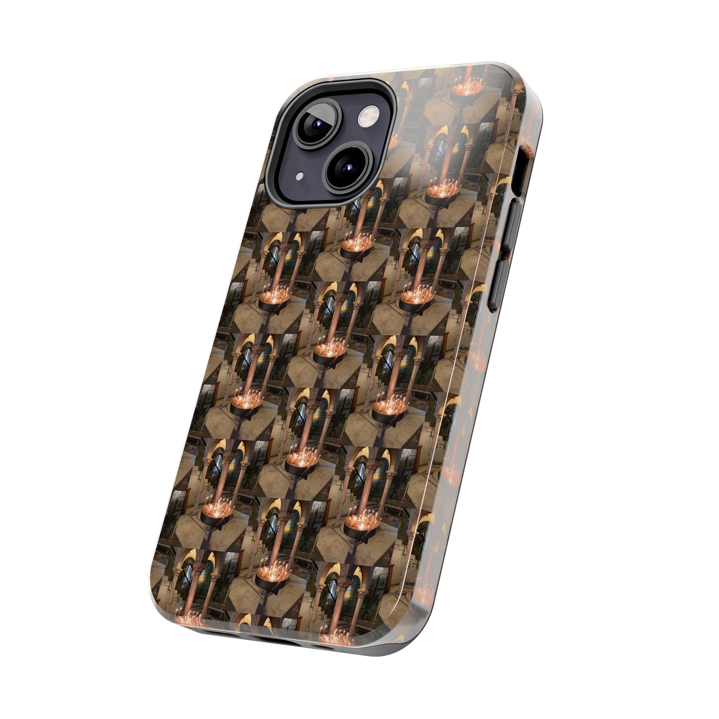 Holy Land Origins Apple iPhone Tough Case - Church of the Holy Sepulchre at Jerusalem - The God Ball Originals by Chris Rabalais (2024)