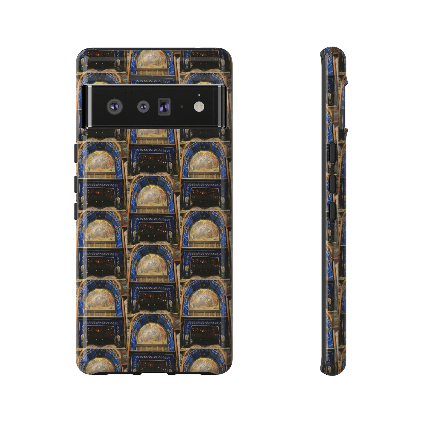 Holy Land Origins Tough Apple and Samsung Cases - Church Of The Nativity at Bethlehem - The God Ball Originals by Chris Rabalais (2024)
