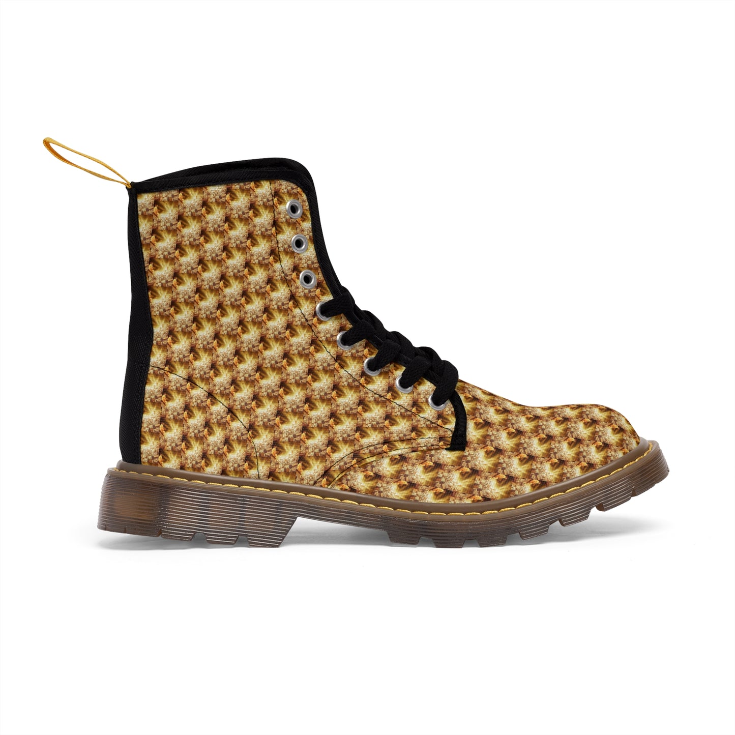 AImagination Collection Women's "Doc" Boots - "The Golden Kingdom" - The God Ball Originals by Chris Rabalais (2024)