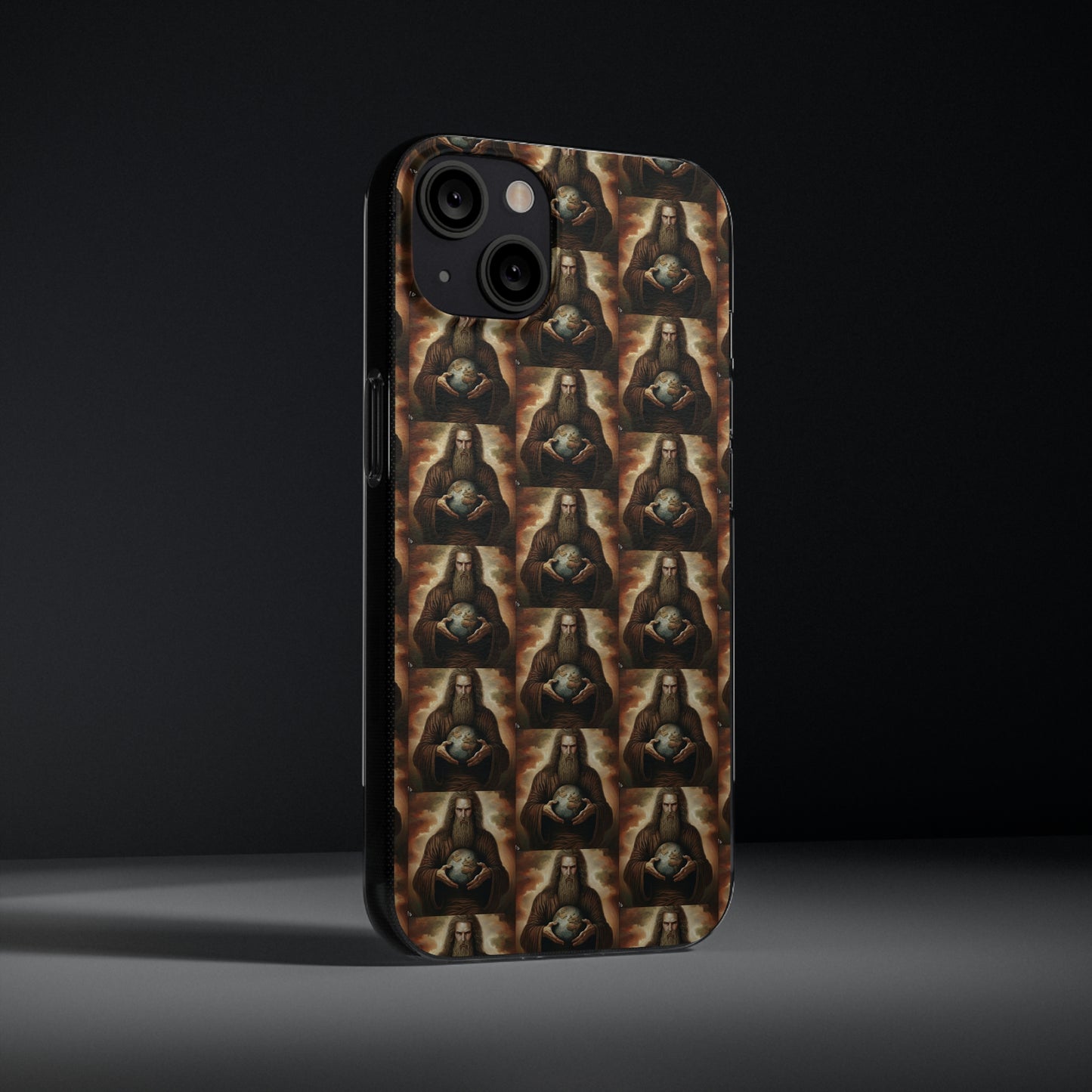 AImagination Collection Soft Phone Cases - "Yahweh's World" - The God Ball Originals by Chris Rabalais (2024)