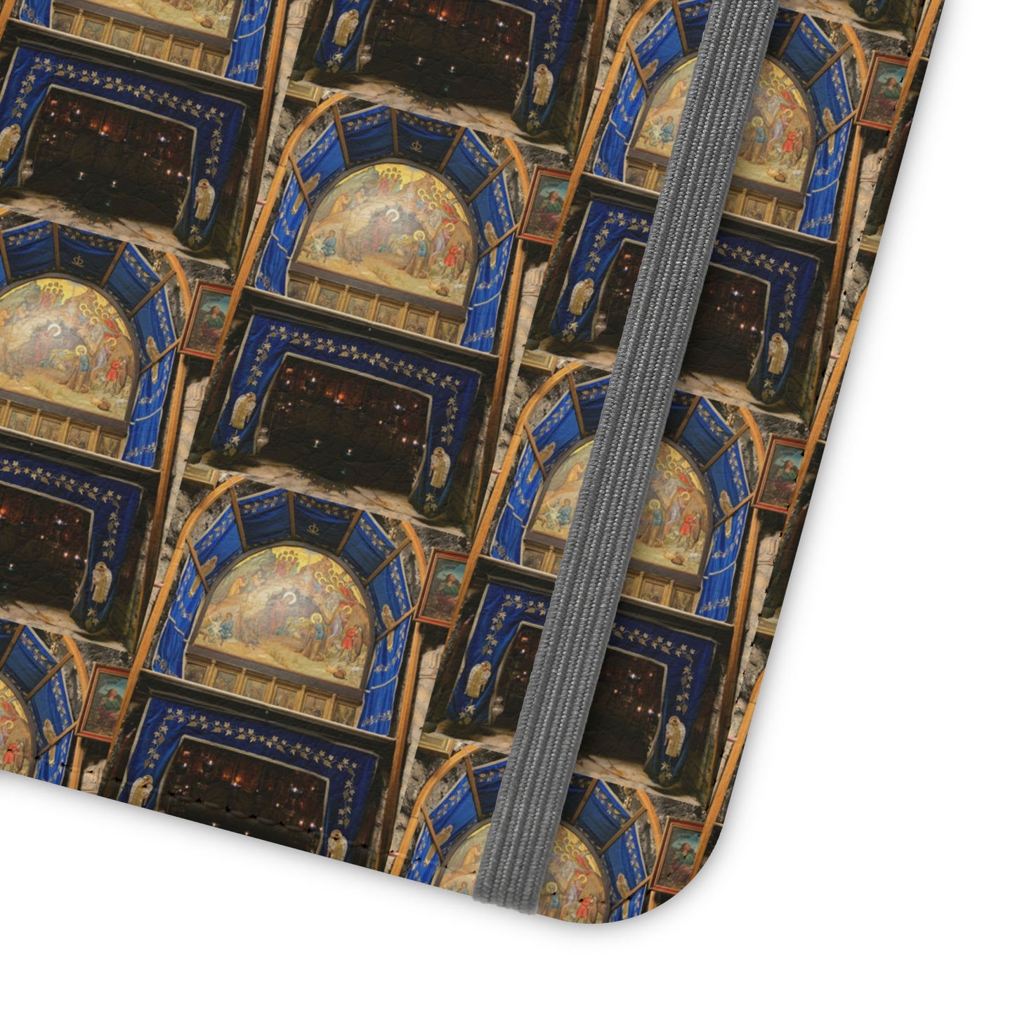 Holy Land Origins Apple iPhone Flip Cases - Church of the Nativity at Bethlehem - The God Ball Originals by Chris Rabalais (2024)