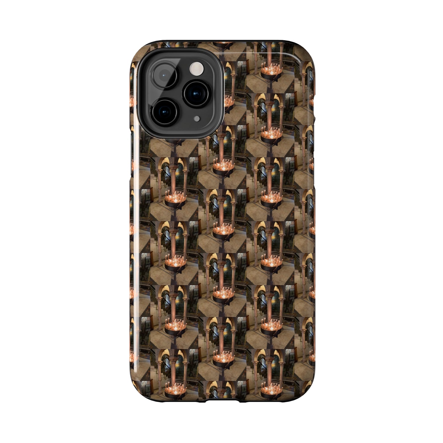 Holy Land Origins Apple iPhone Tough Case - Church of the Holy Sepulchre at Jerusalem - The God Ball Originals by Chris Rabalais (2024)