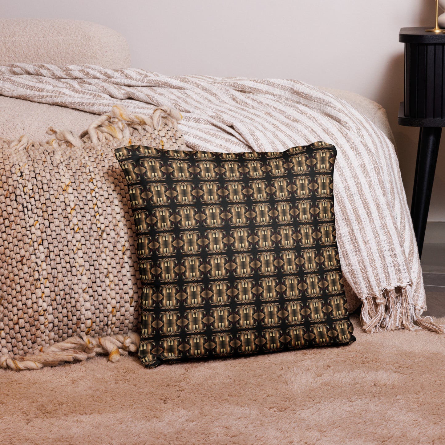 Platinum Home Pillow (Full Print) - The God Ball Originals by Chris Rabalais (2024)