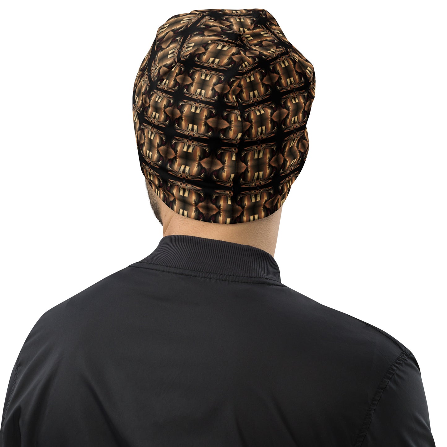 All-Over Print Beanie - The God Ball Originals by Chris Rabalais (2024)