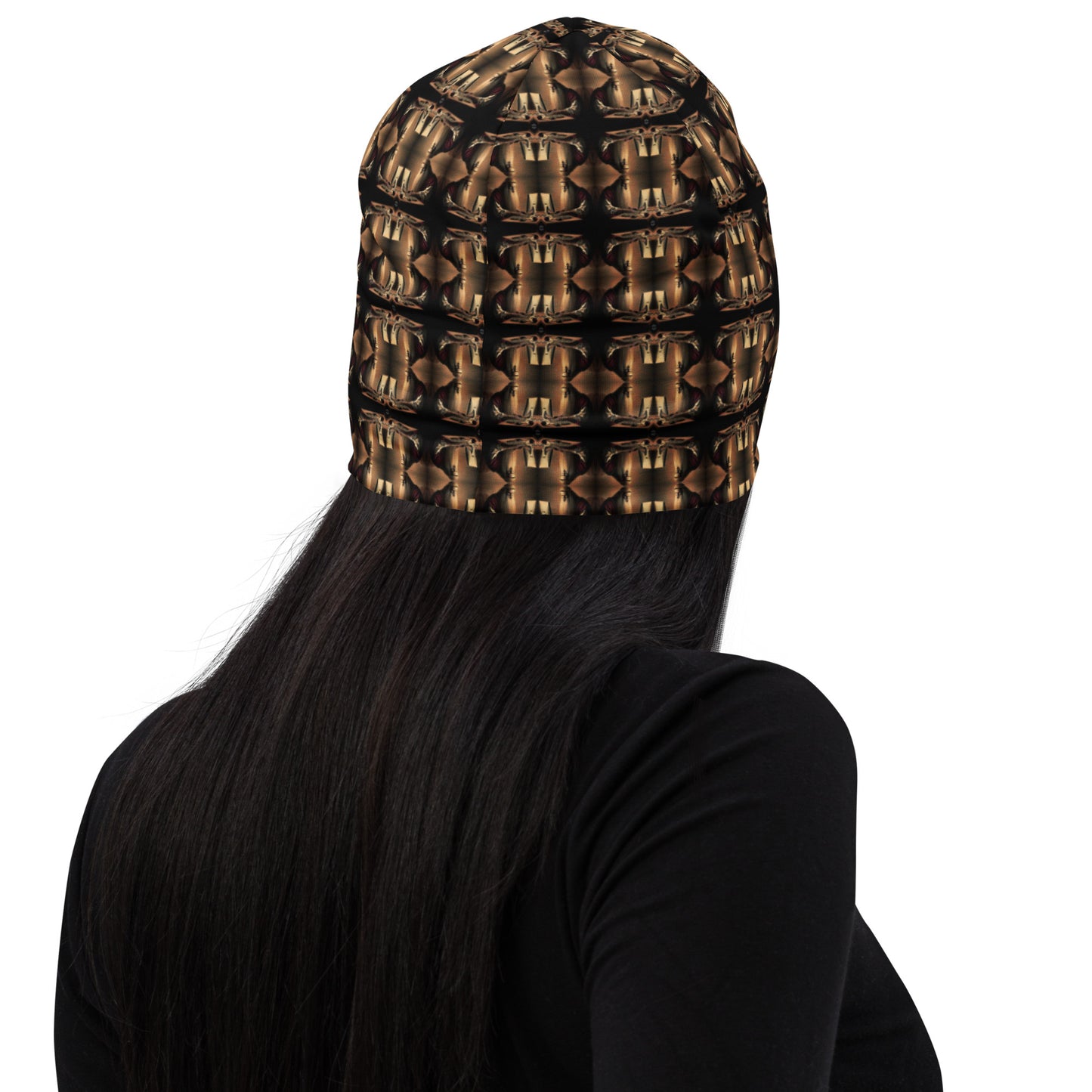 All-Over Print Beanie - The God Ball Originals by Chris Rabalais (2024)