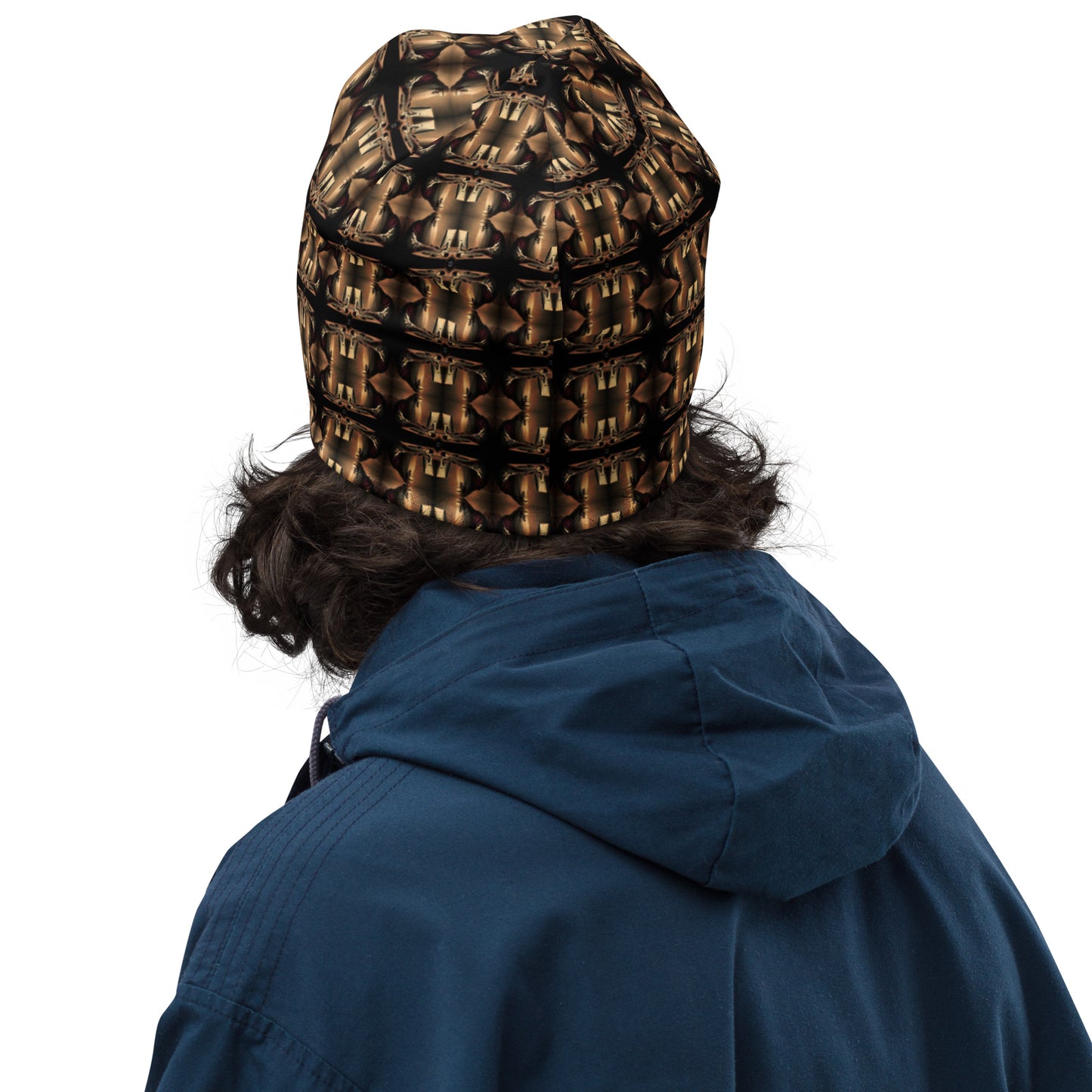 All-Over Print Beanie - The God Ball Originals by Chris Rabalais (2024)