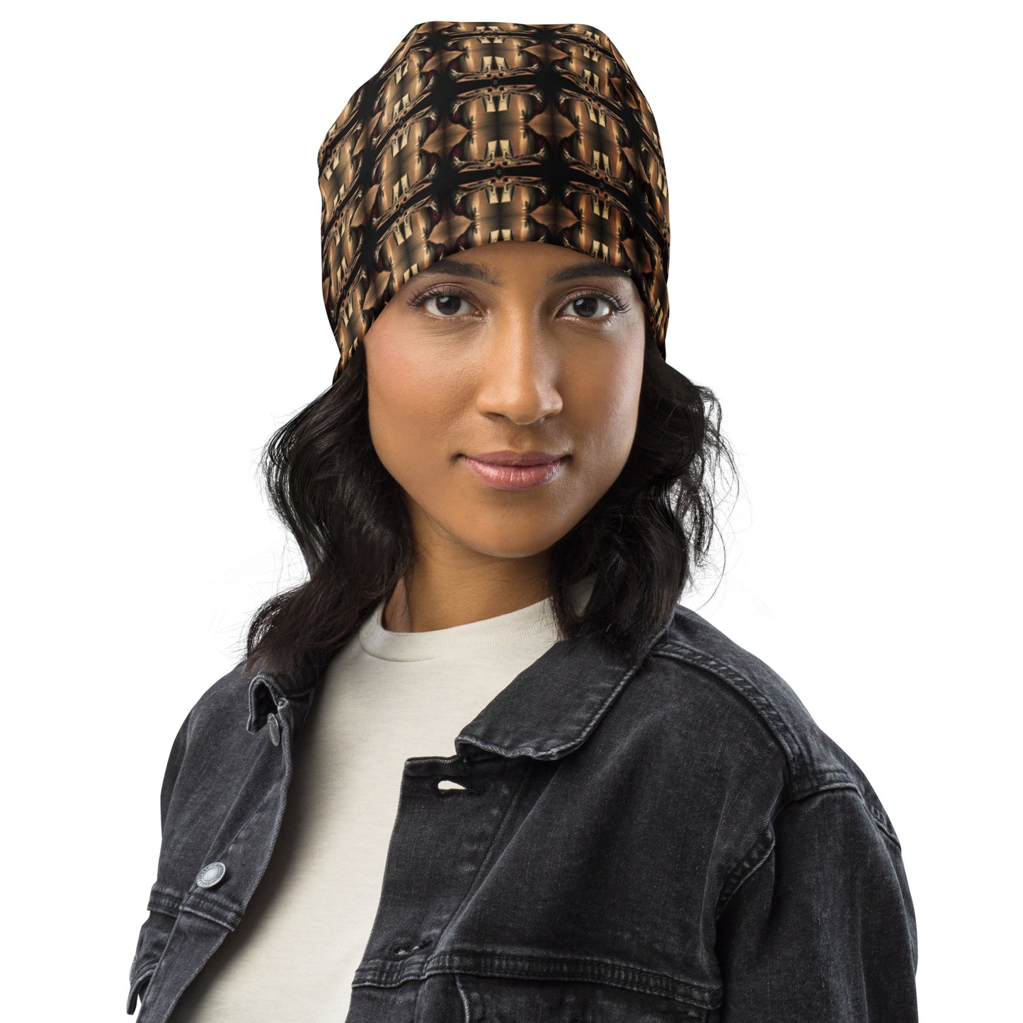 All-Over Print Beanie - The God Ball Originals by Chris Rabalais (2024)