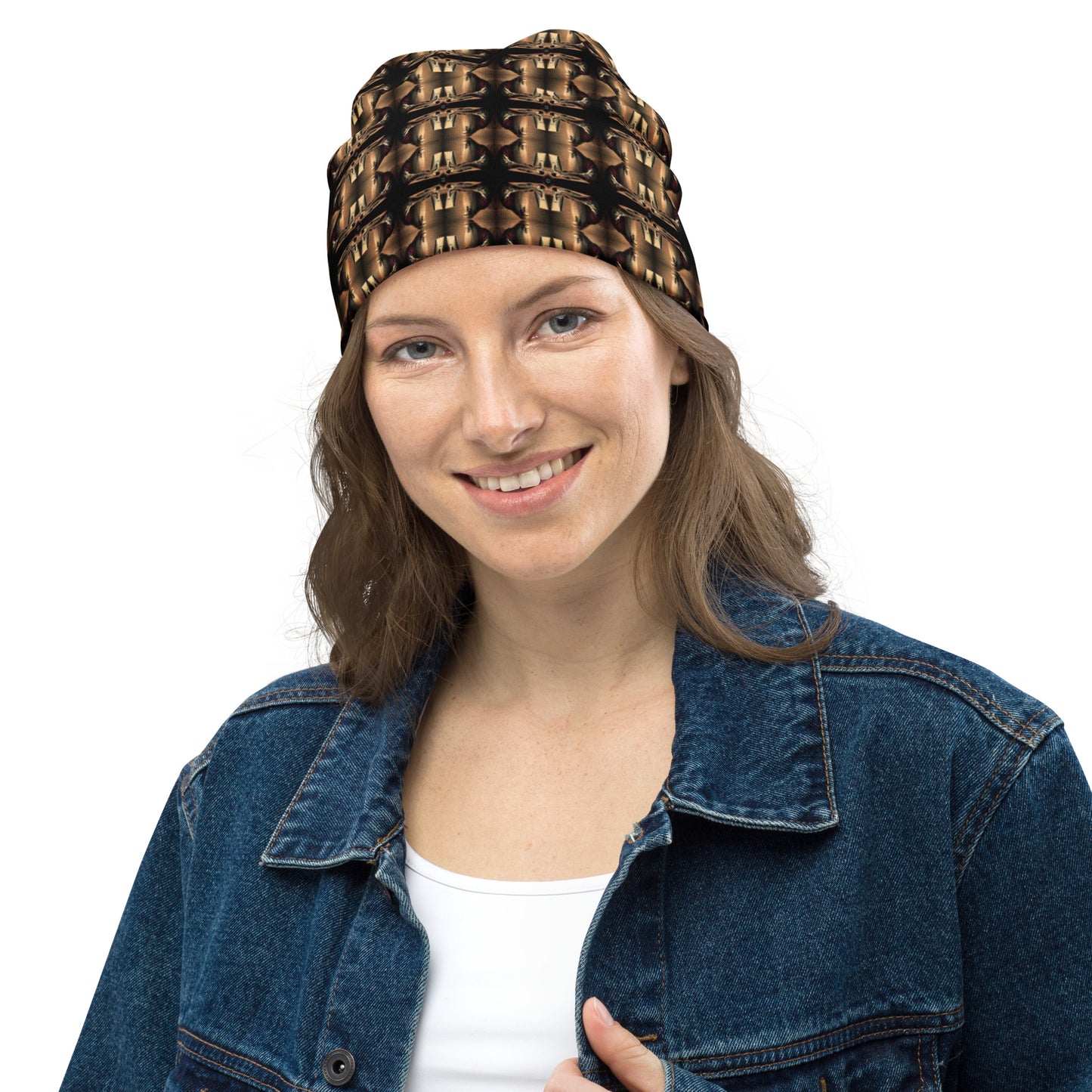 All-Over Print Beanie - The God Ball Originals by Chris Rabalais (2024)