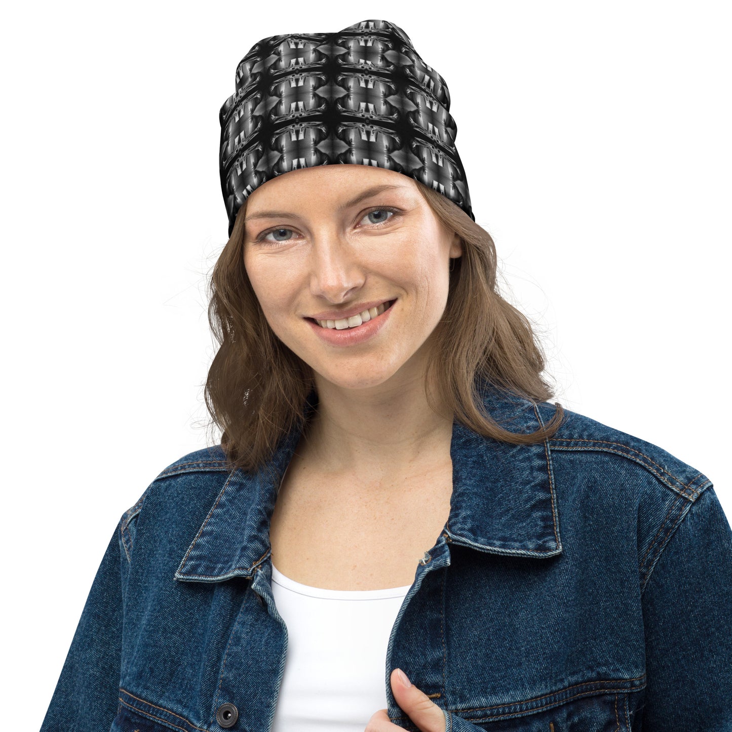 Classic Full-Print Beanie - The God Ball Originals by Chris Rabalais (2024)