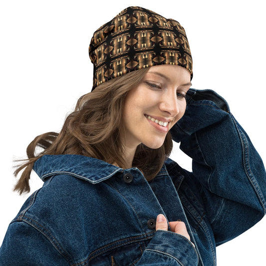 All-Over Print Beanie - The God Ball Originals by Chris Rabalais (2024)