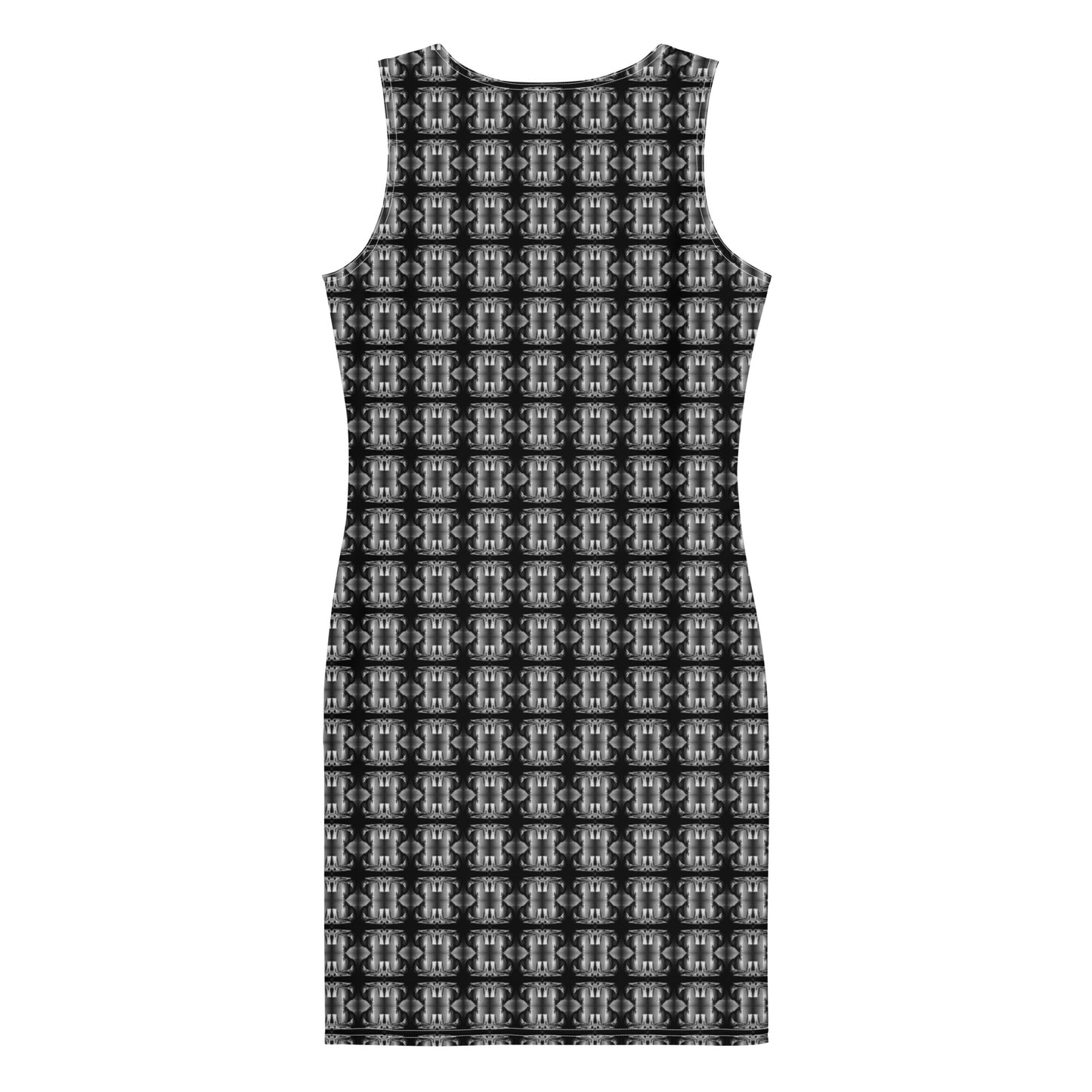 Classic Bodycon Ladies Dress (Full Print) - The God Ball Originals by Chris Rabalais (2024)