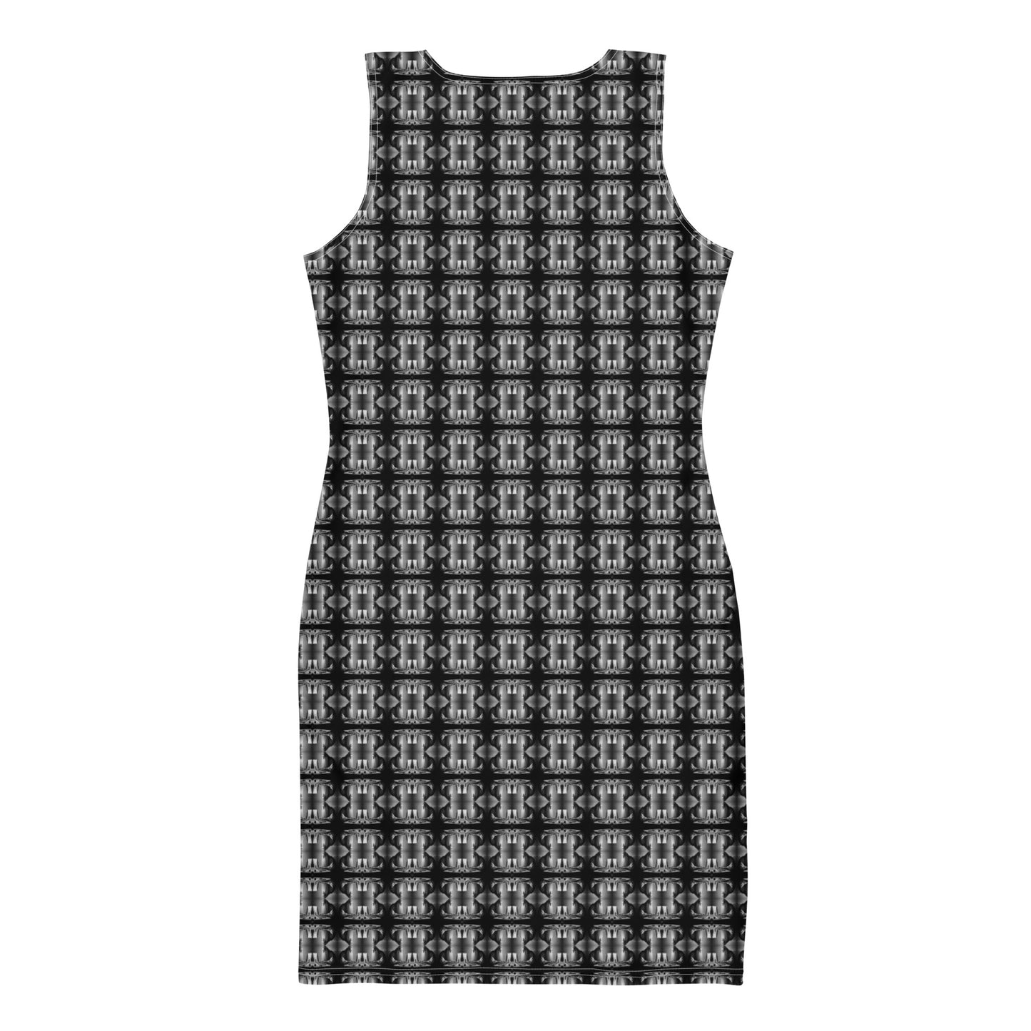 Classic Bodycon Ladies Dress (Full Print) - The God Ball Originals by Chris Rabalais (2024)